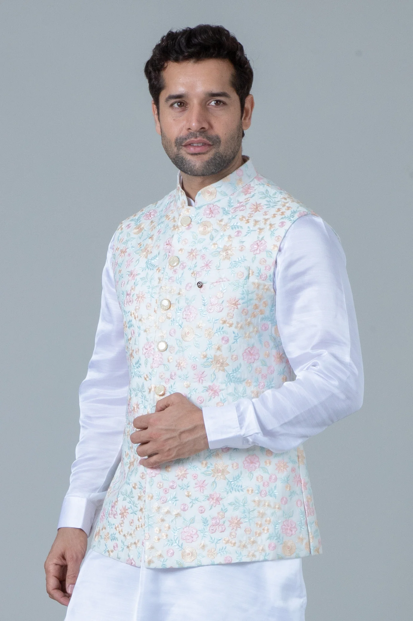 MLS KURTA JAWAHAR SET