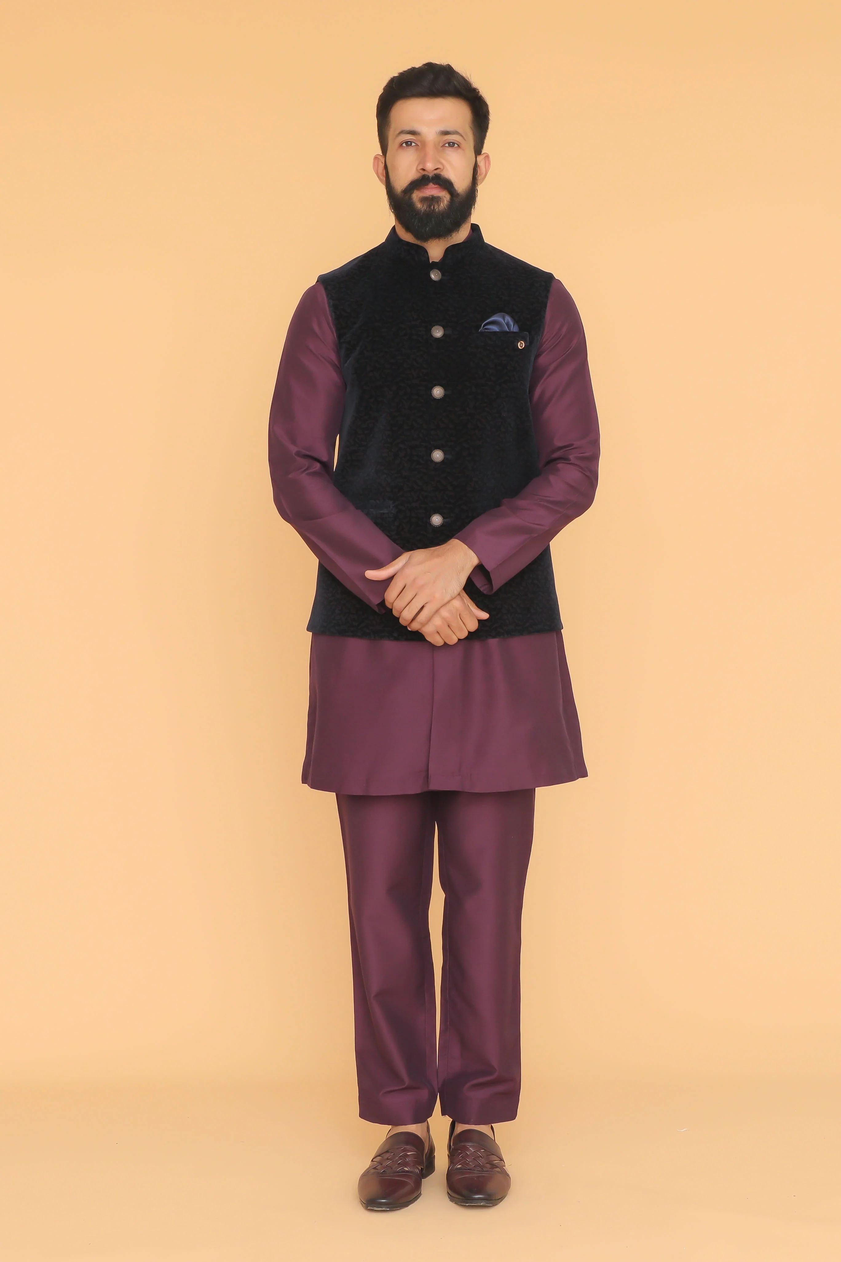 MLS VELVET JAWAHAR JACKET
