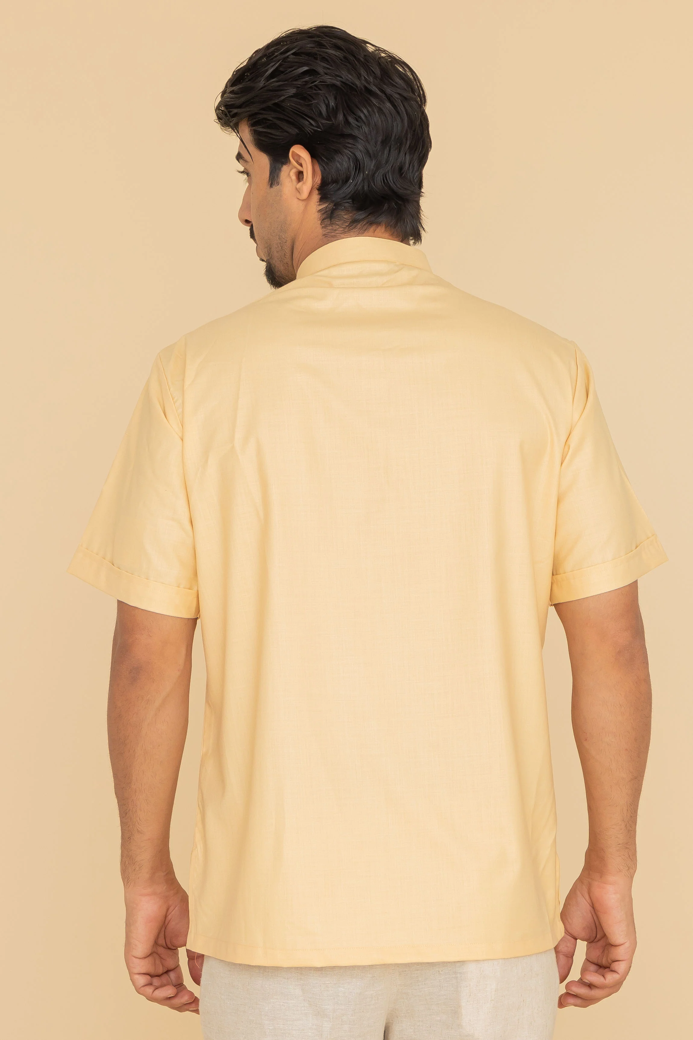 MLS SHORT KURTA HALF SLEEVES