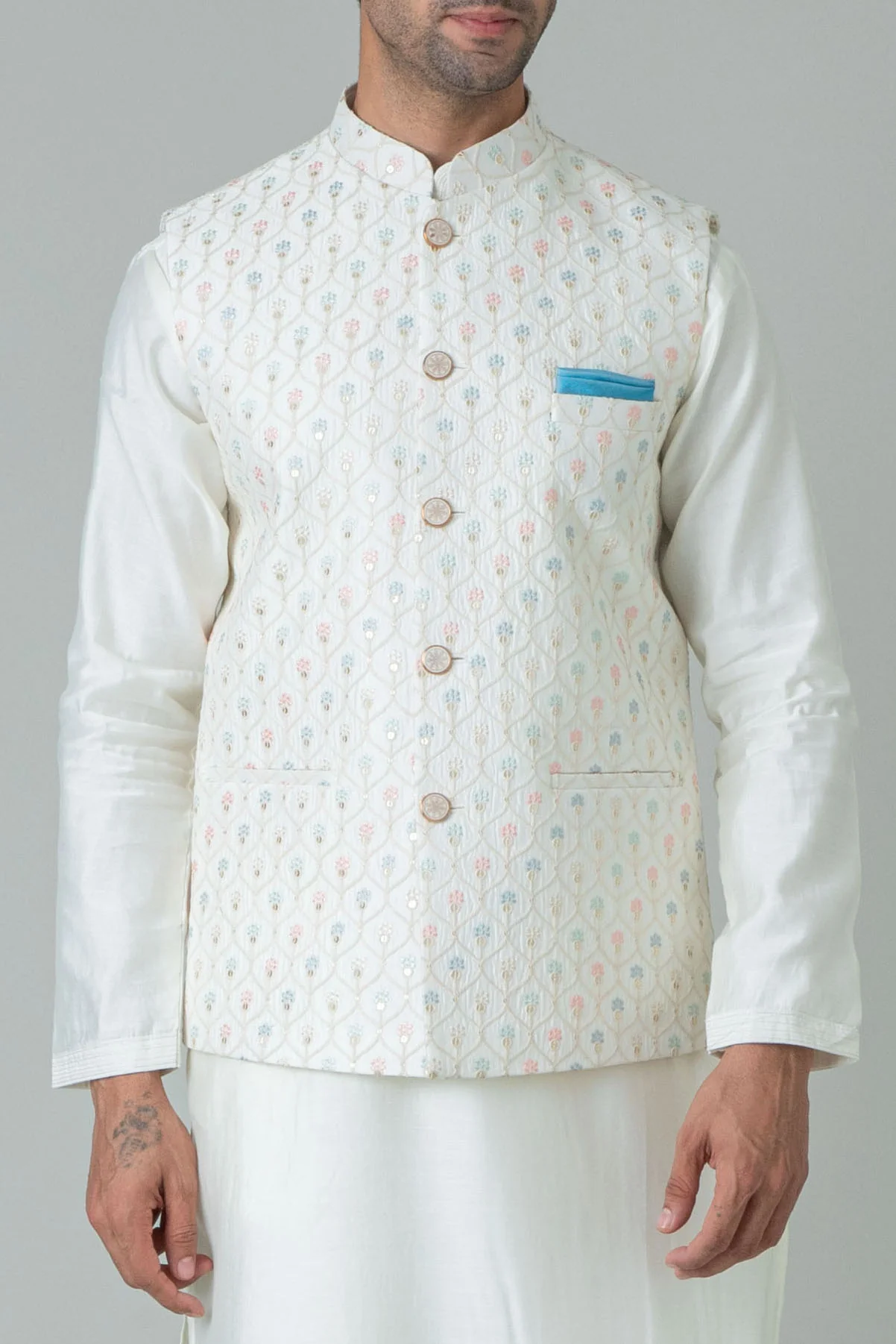 MLS EMBROIDERED JAWAHAR JACKET