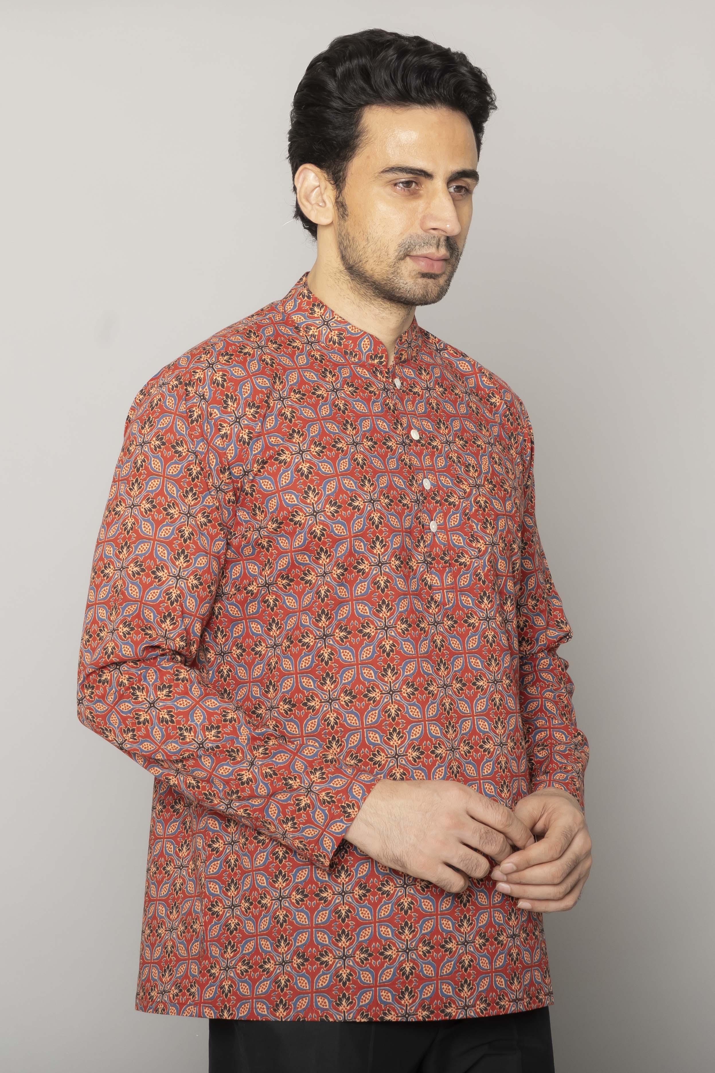 MLS SHORT KURTA FULL SLEEVES