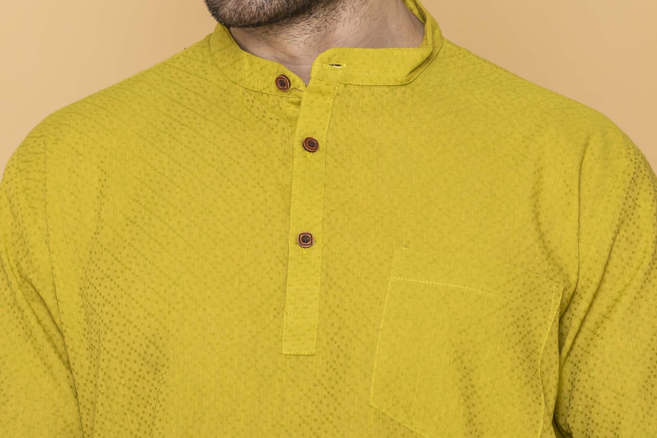 MLS SHORT KURTA FULL SLEEVES