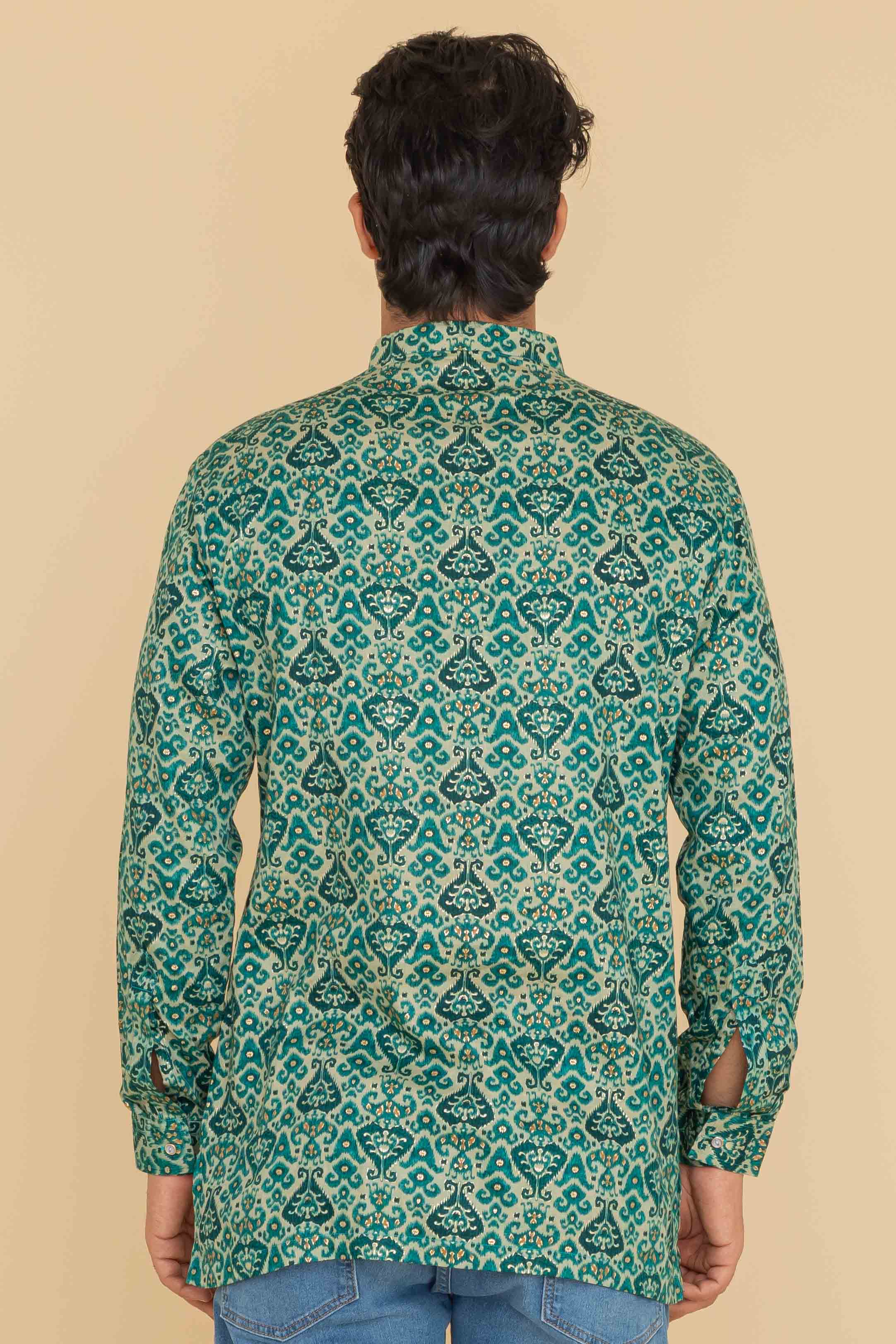 MLS SHORT KURTA FULL SLEEVES