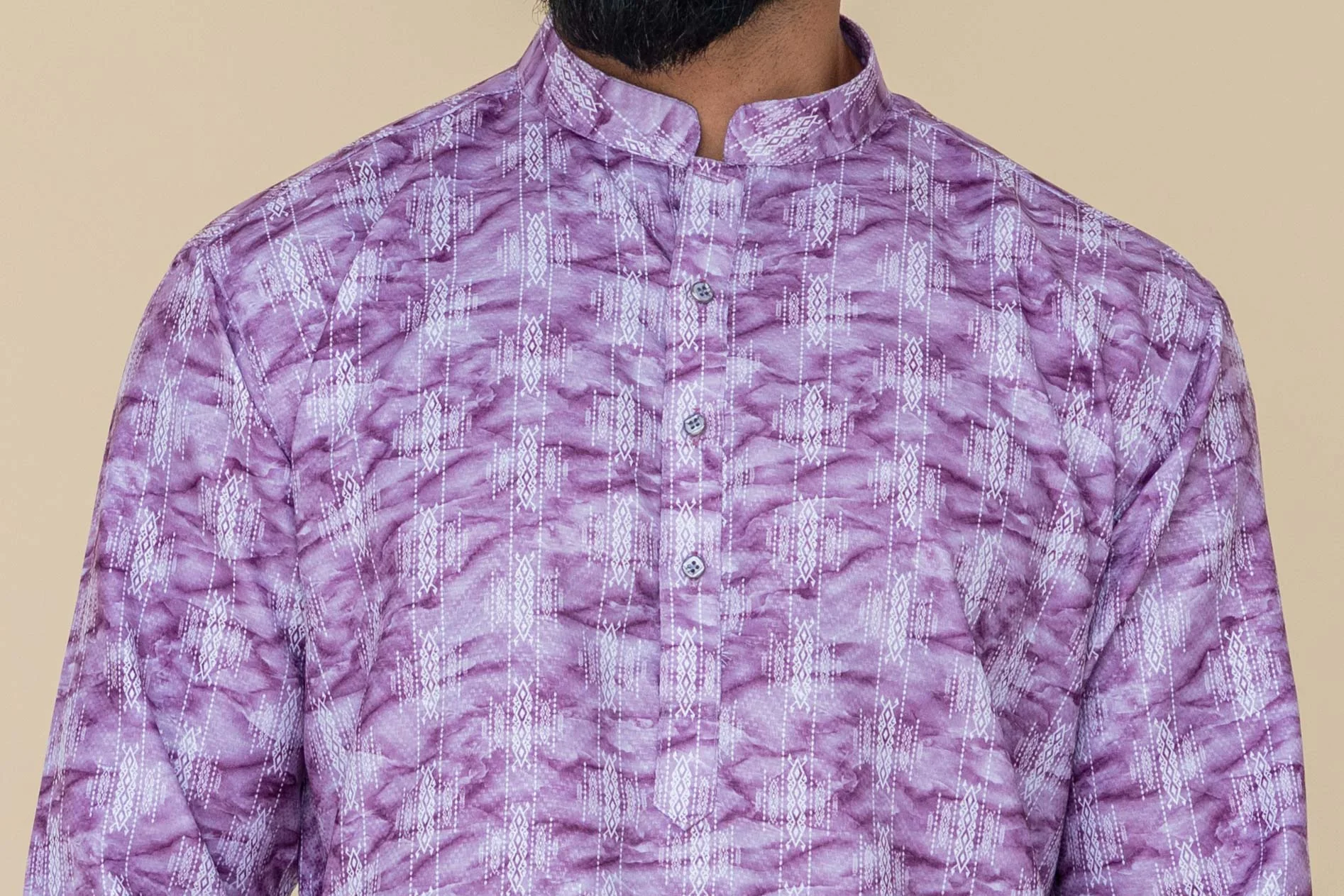 MLS PRINTED KURTA PAJAMA