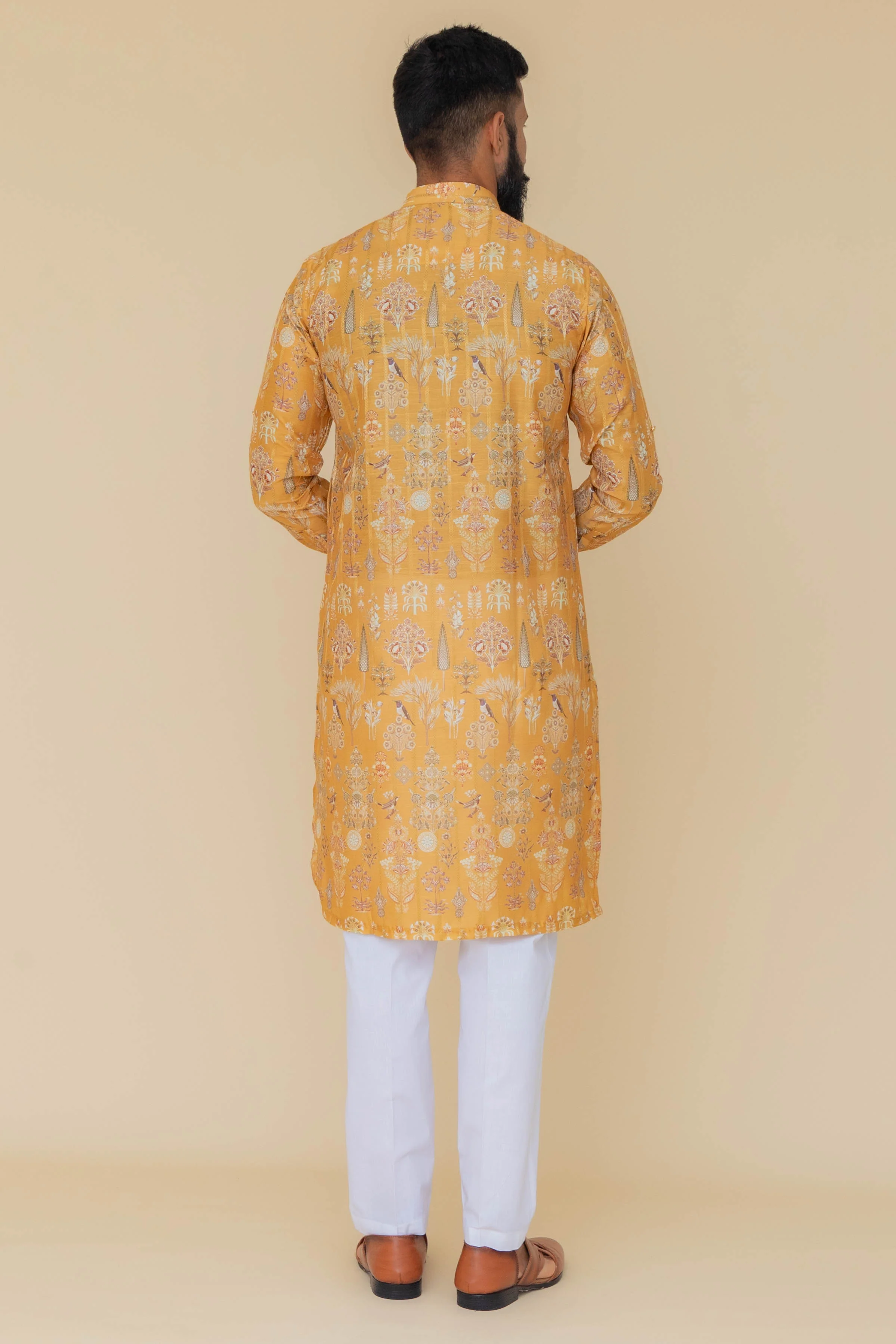 MLS PRINTED KURTA PAJAMA
