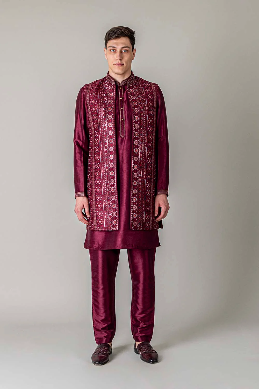 MLS KURTA JAWAHAR SET