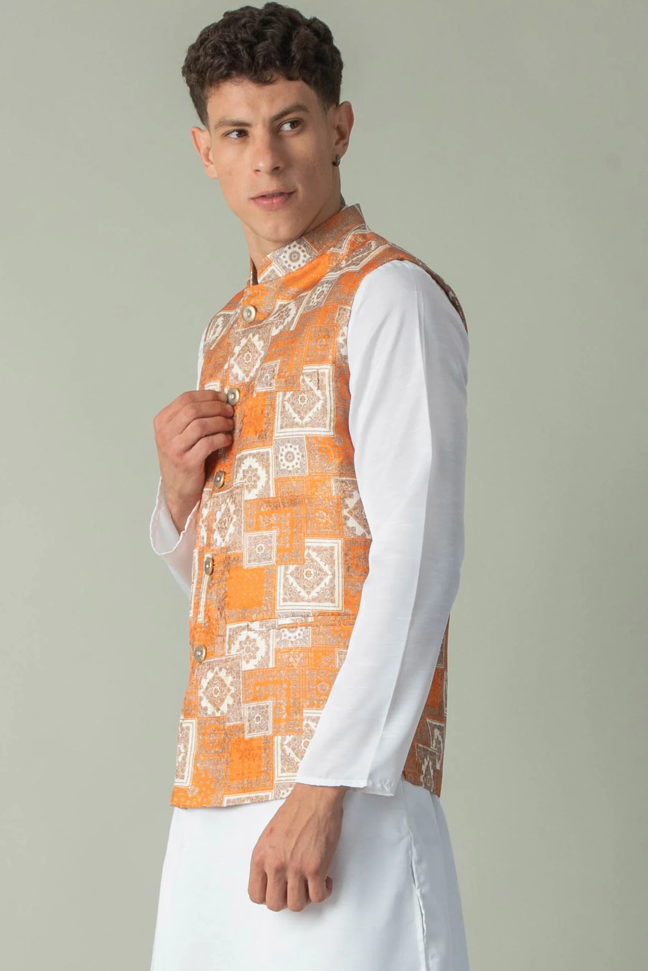 MLS PRINTED JAWAHAR JACKET