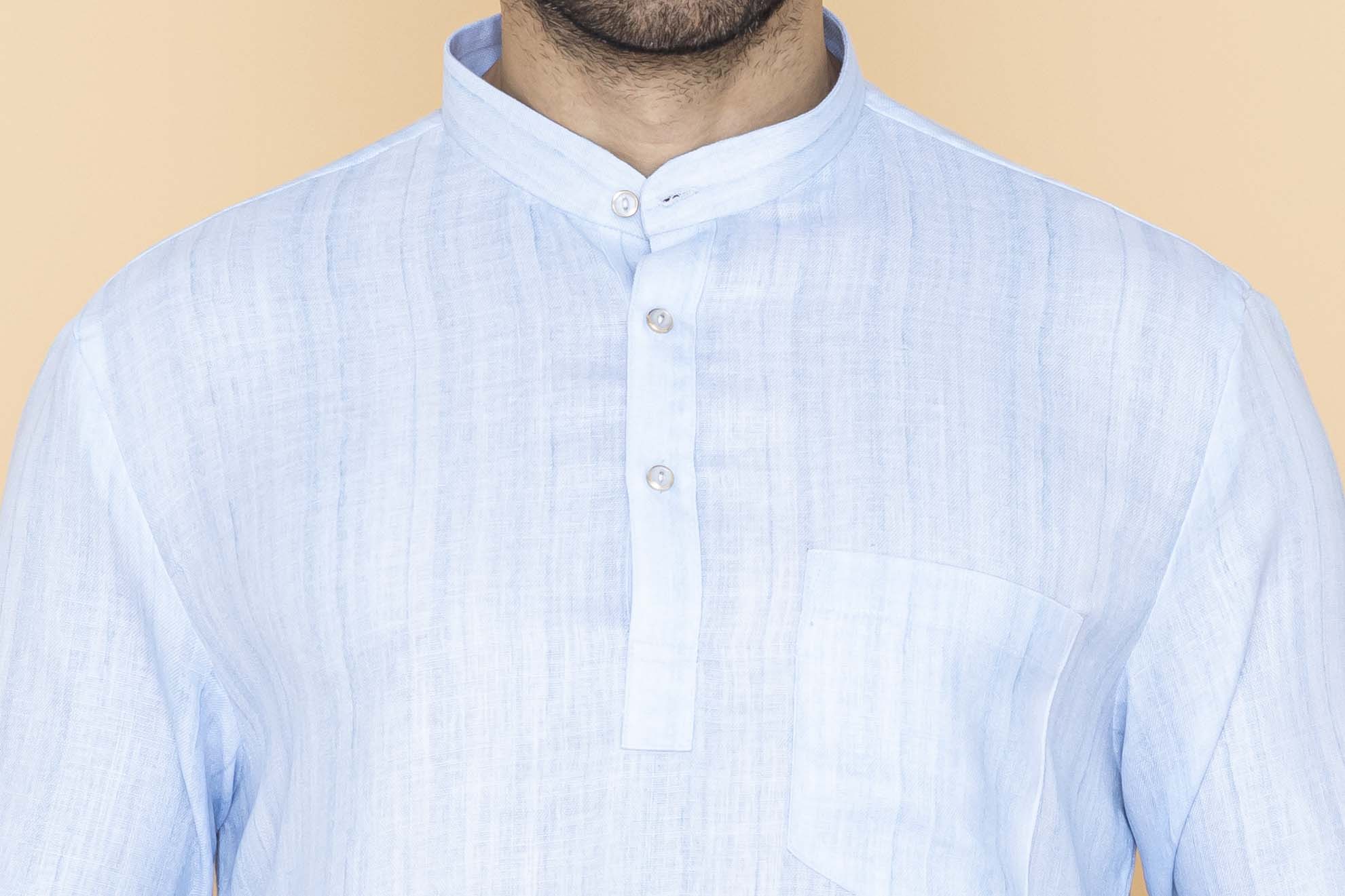 MLS SHORT KURTA FULL SLEEVES