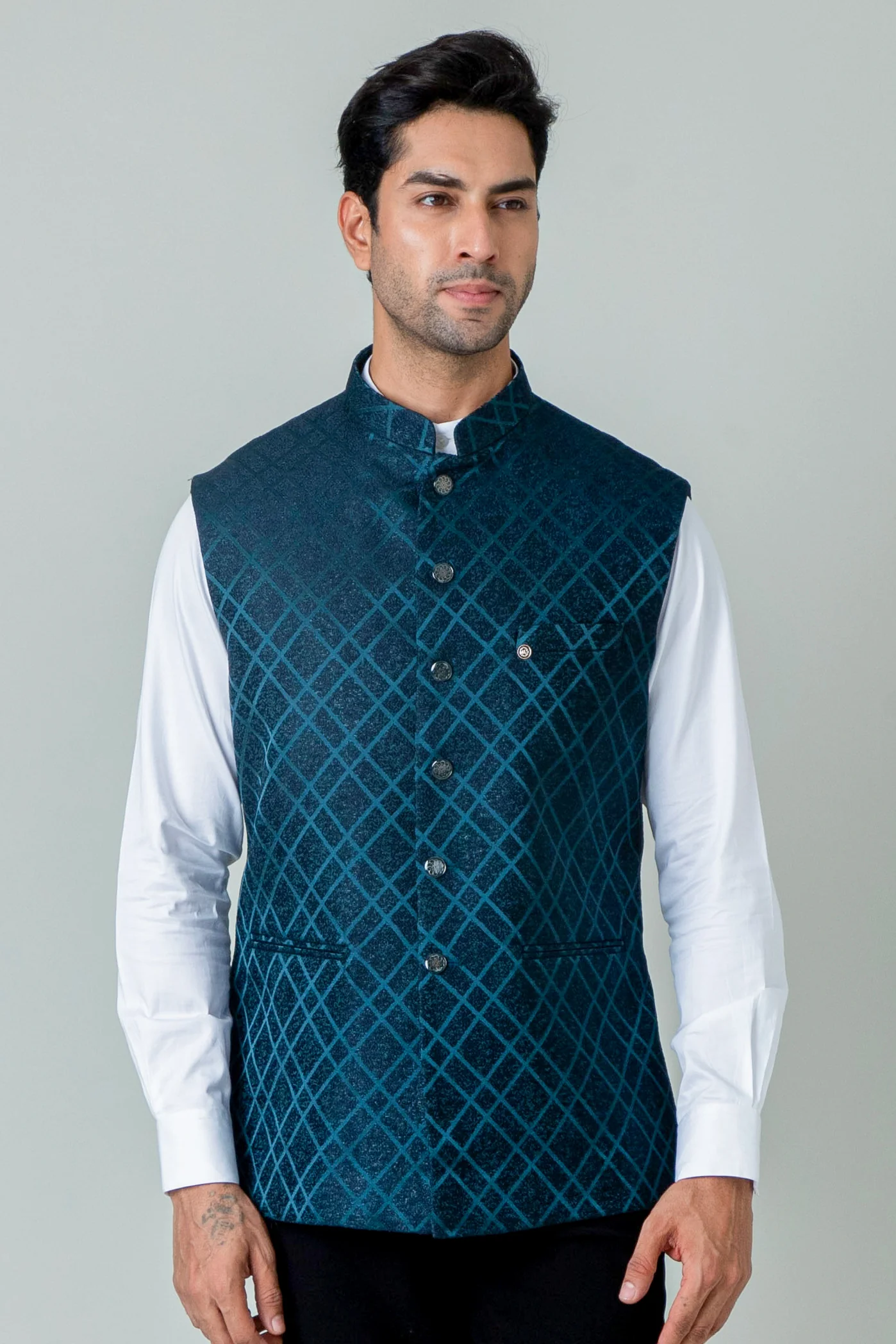 MLS EMBROIDERED JAWAHAR JACKET