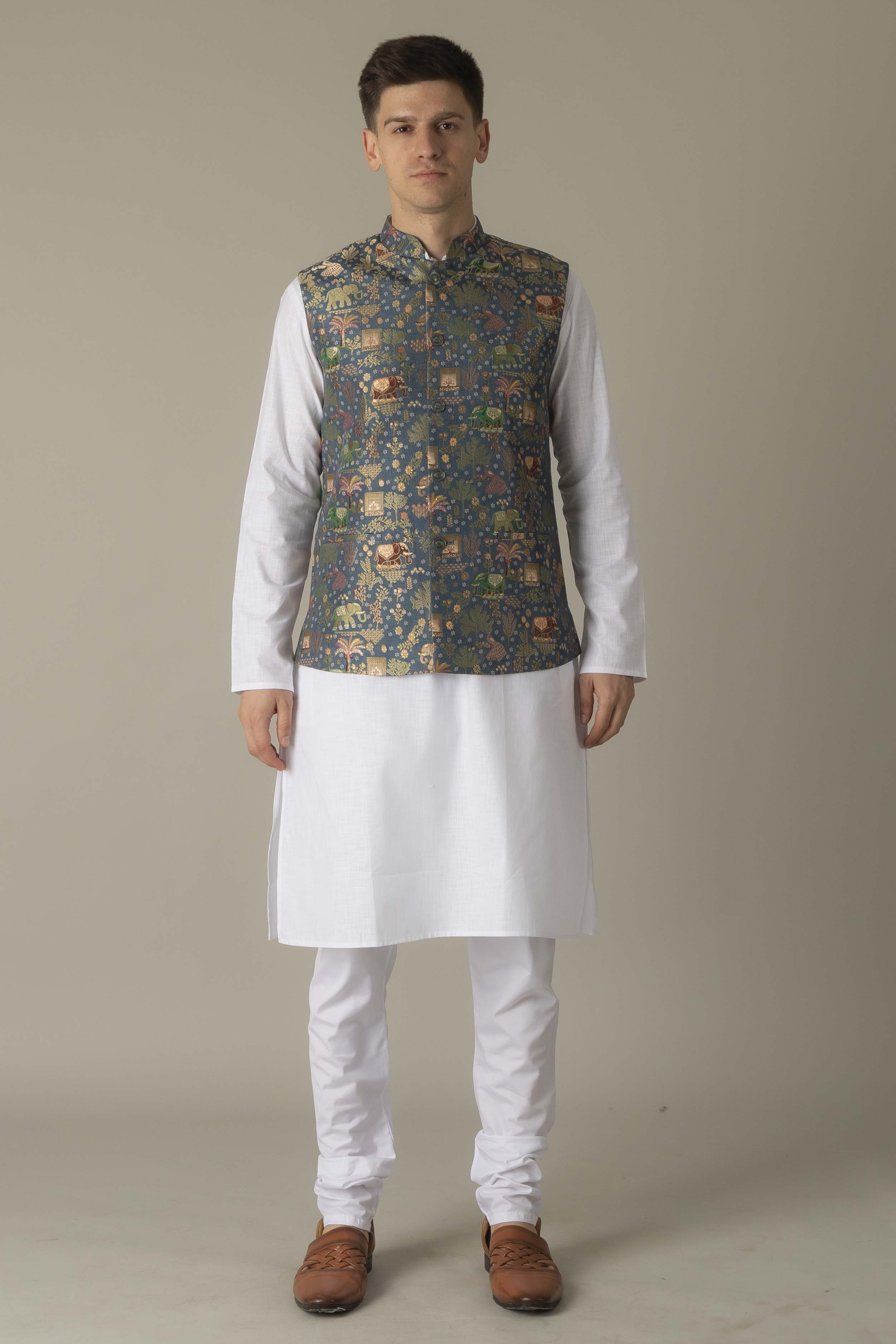 MLS PRINTED JAWAHAR JACKET