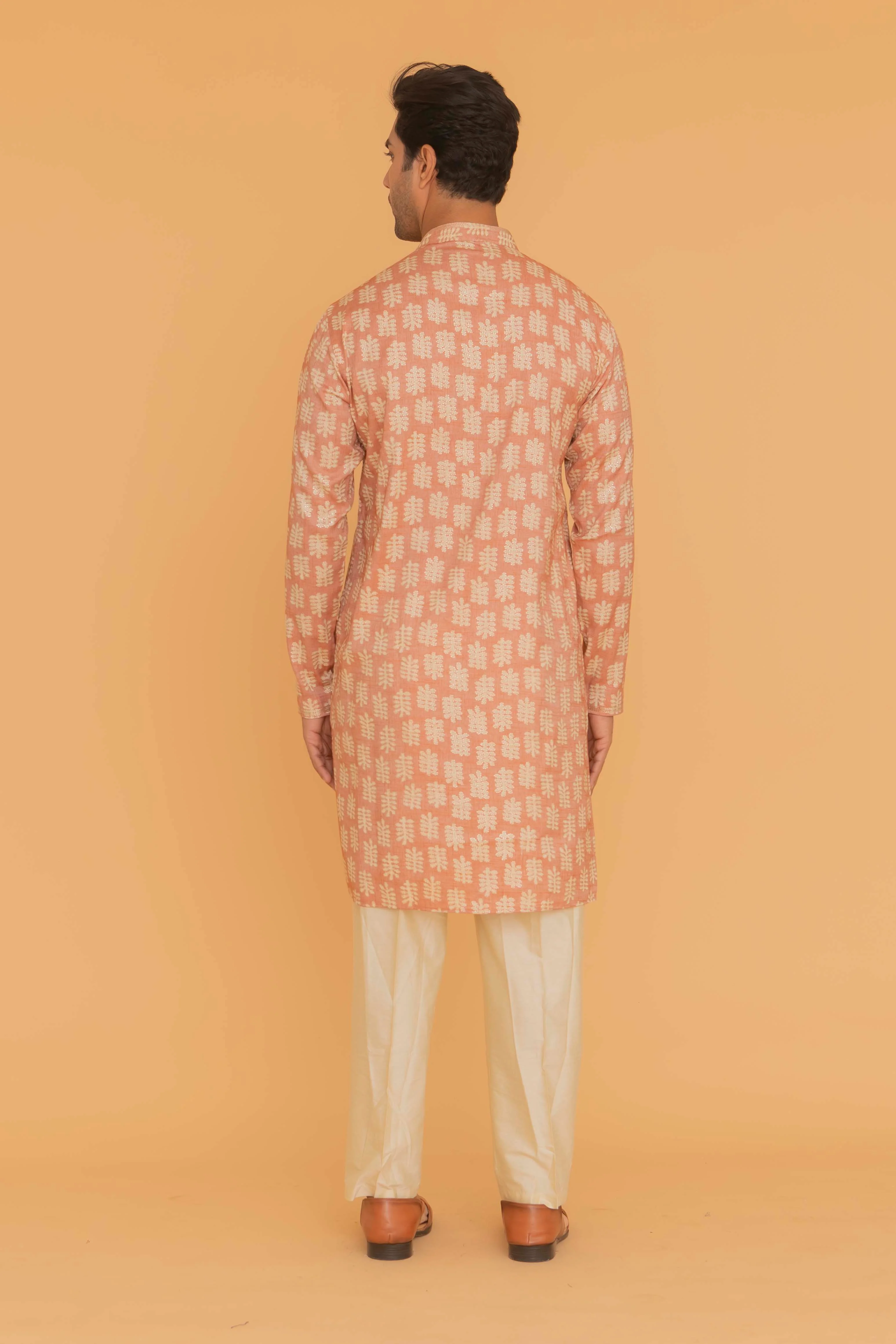 MLS PRINTED KURTA PAJAMA