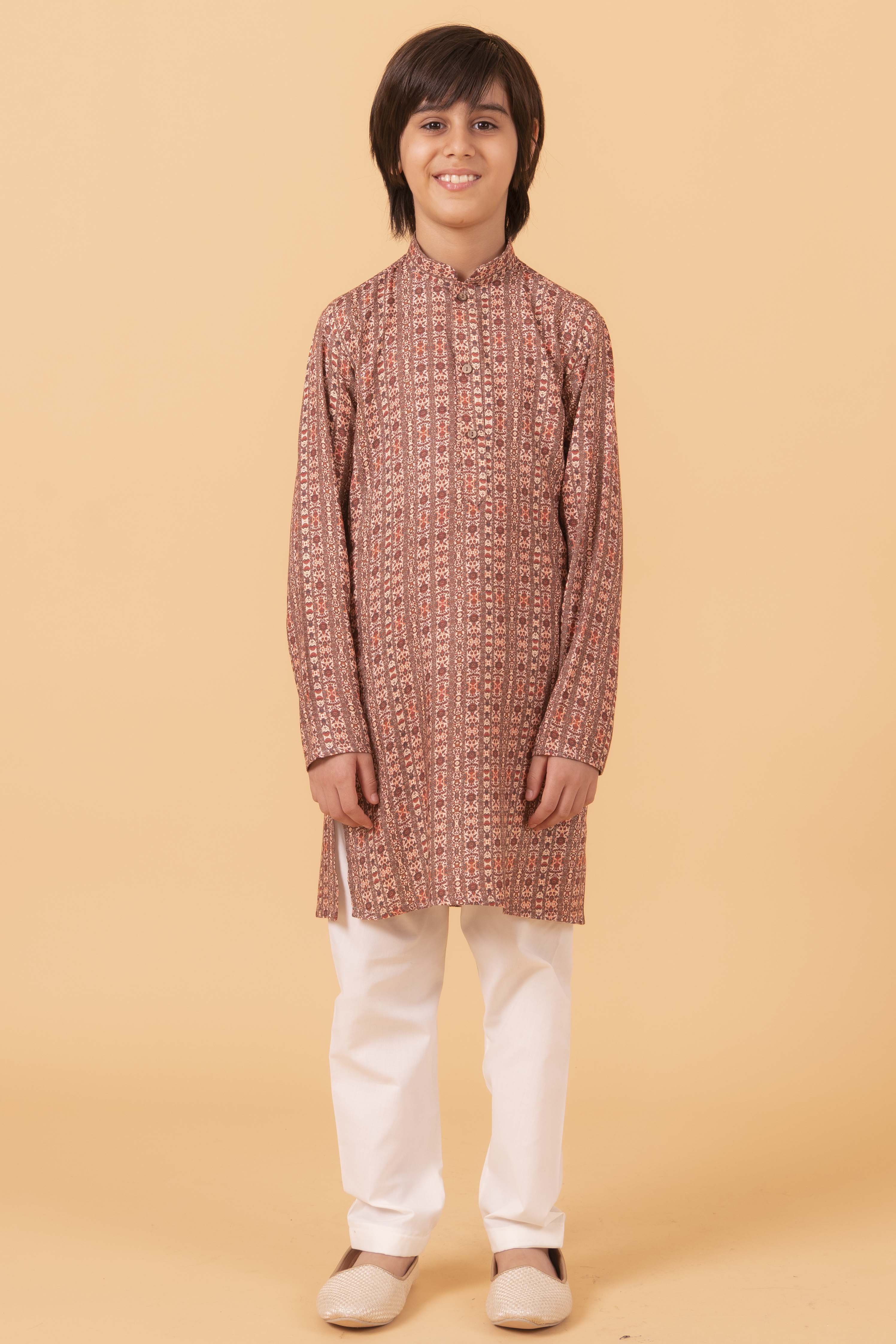 MLS KIDS KURTA PAJAMA PRINT