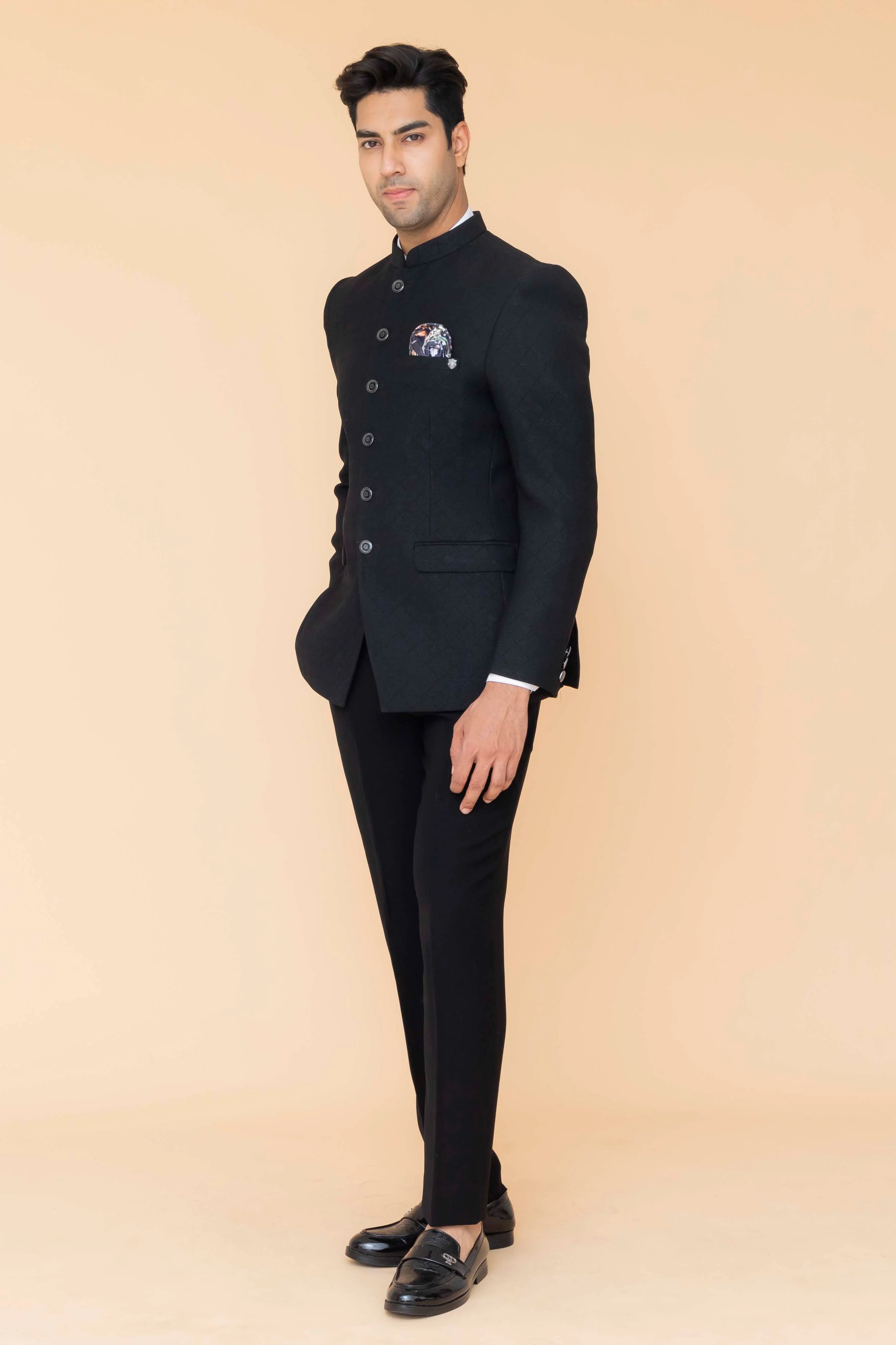 MLS PRINTED JODHPURI SUIT