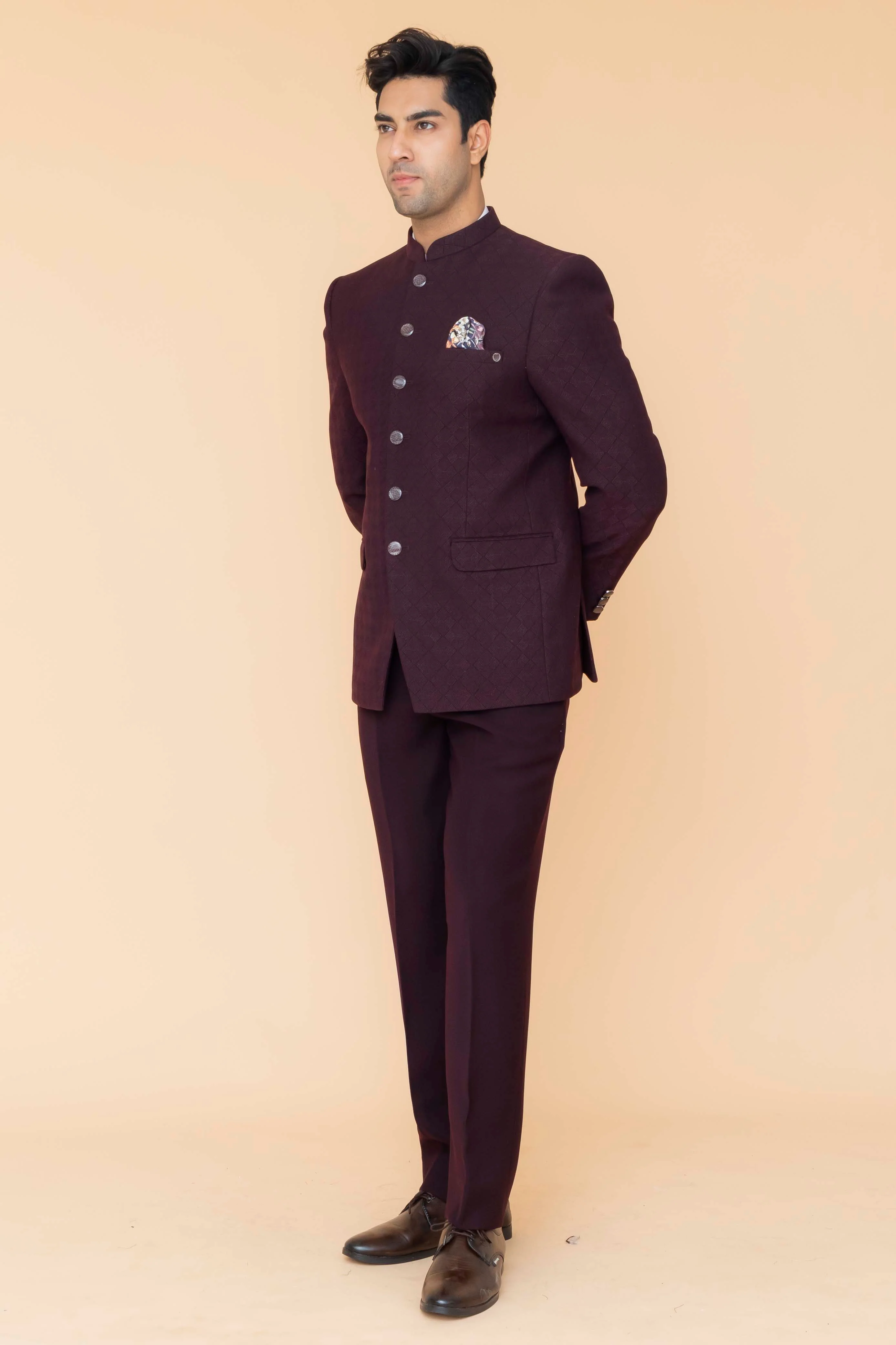 MLS PRINTED JODHPURI SUIT