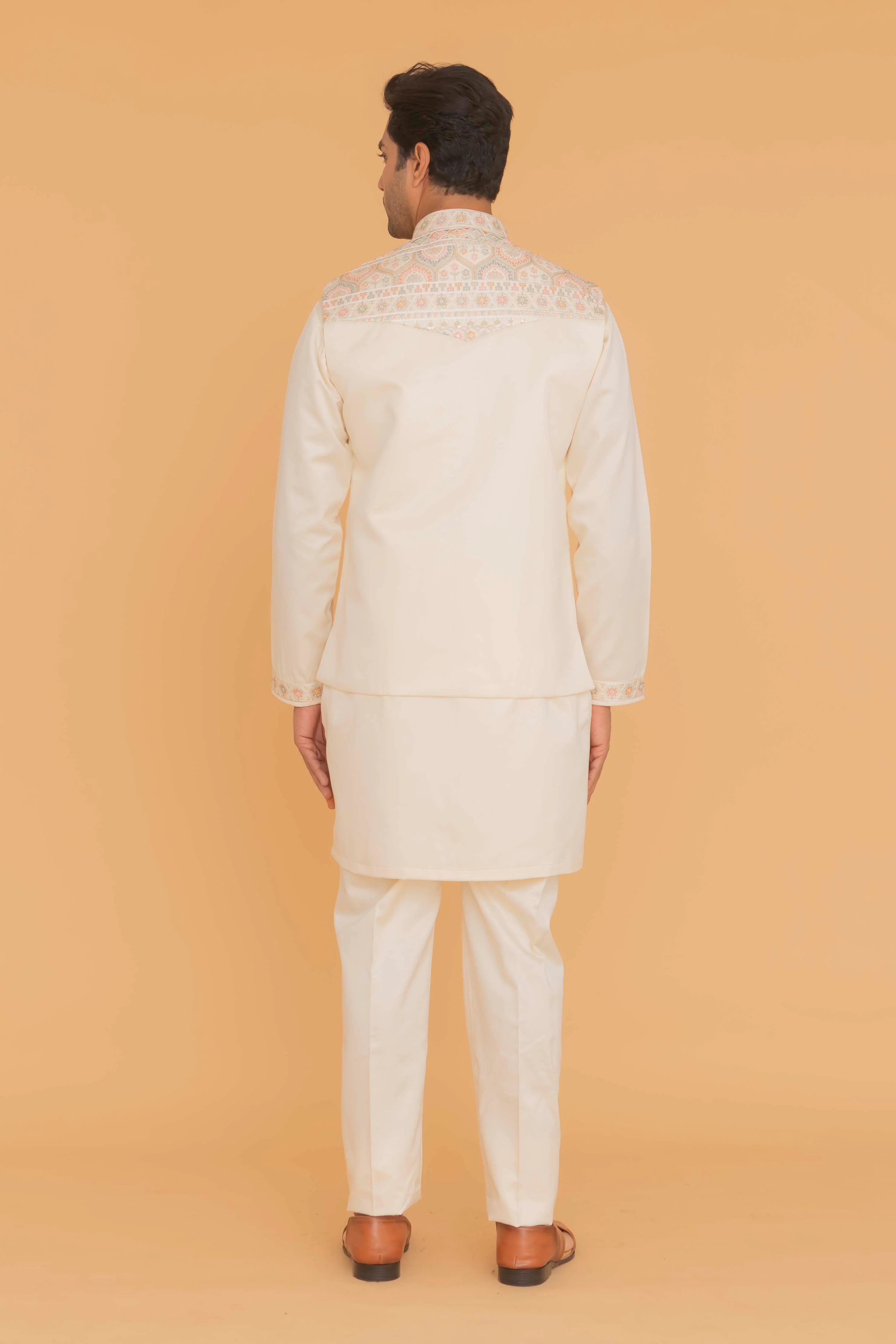MLS KURTA JAWAHAR SET