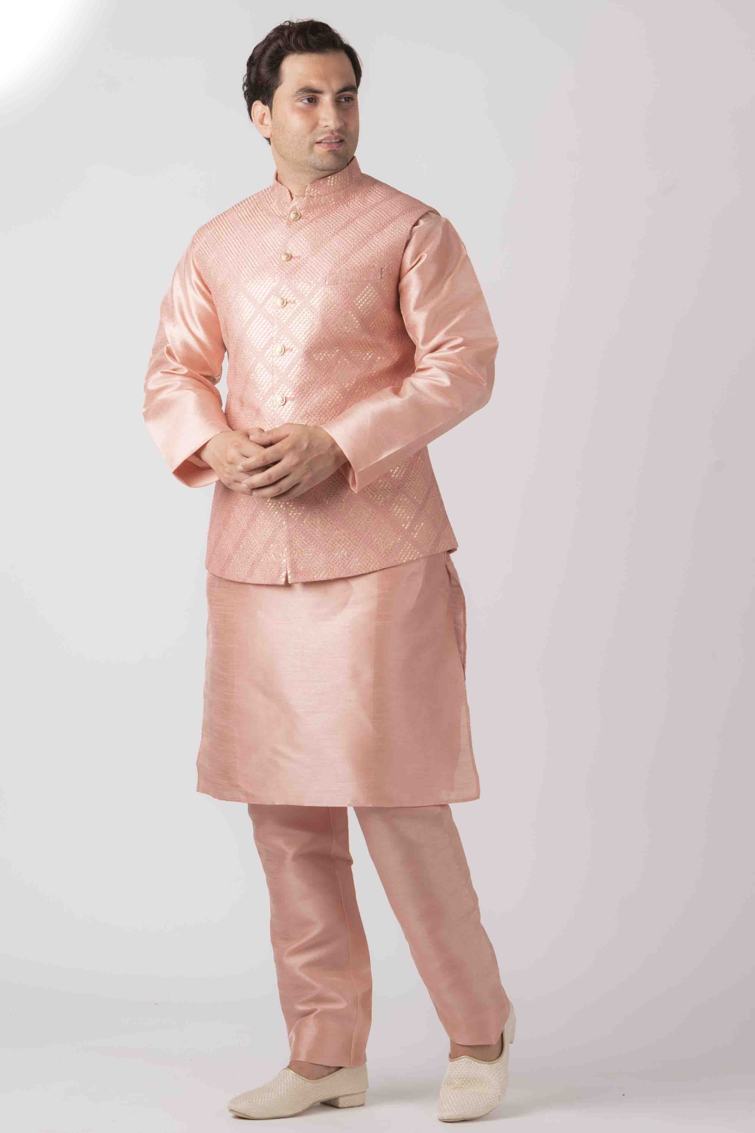 MLS KURTA JAWAHAR SET