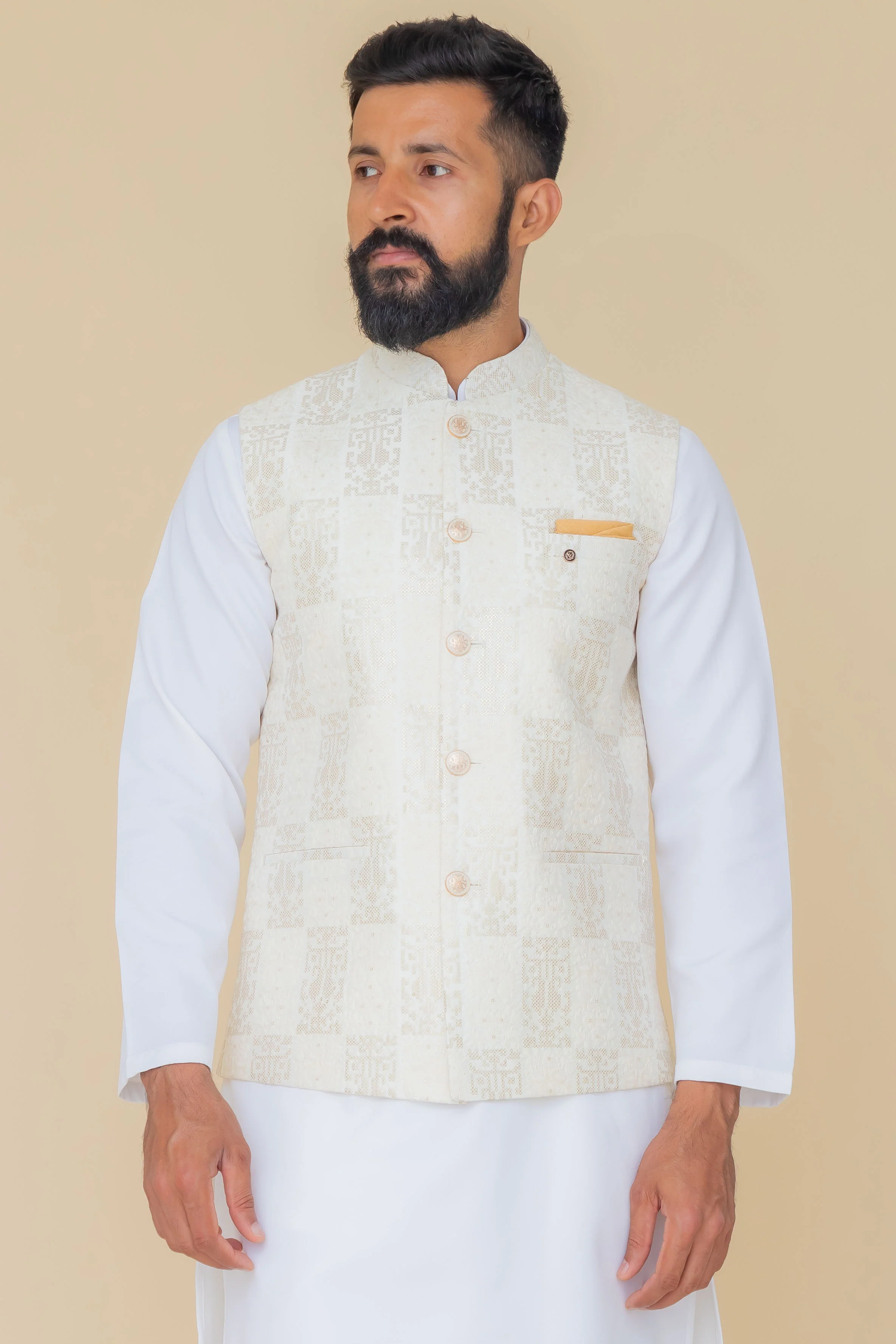 MLS EMBROIDERED JAWAHAR JACKET