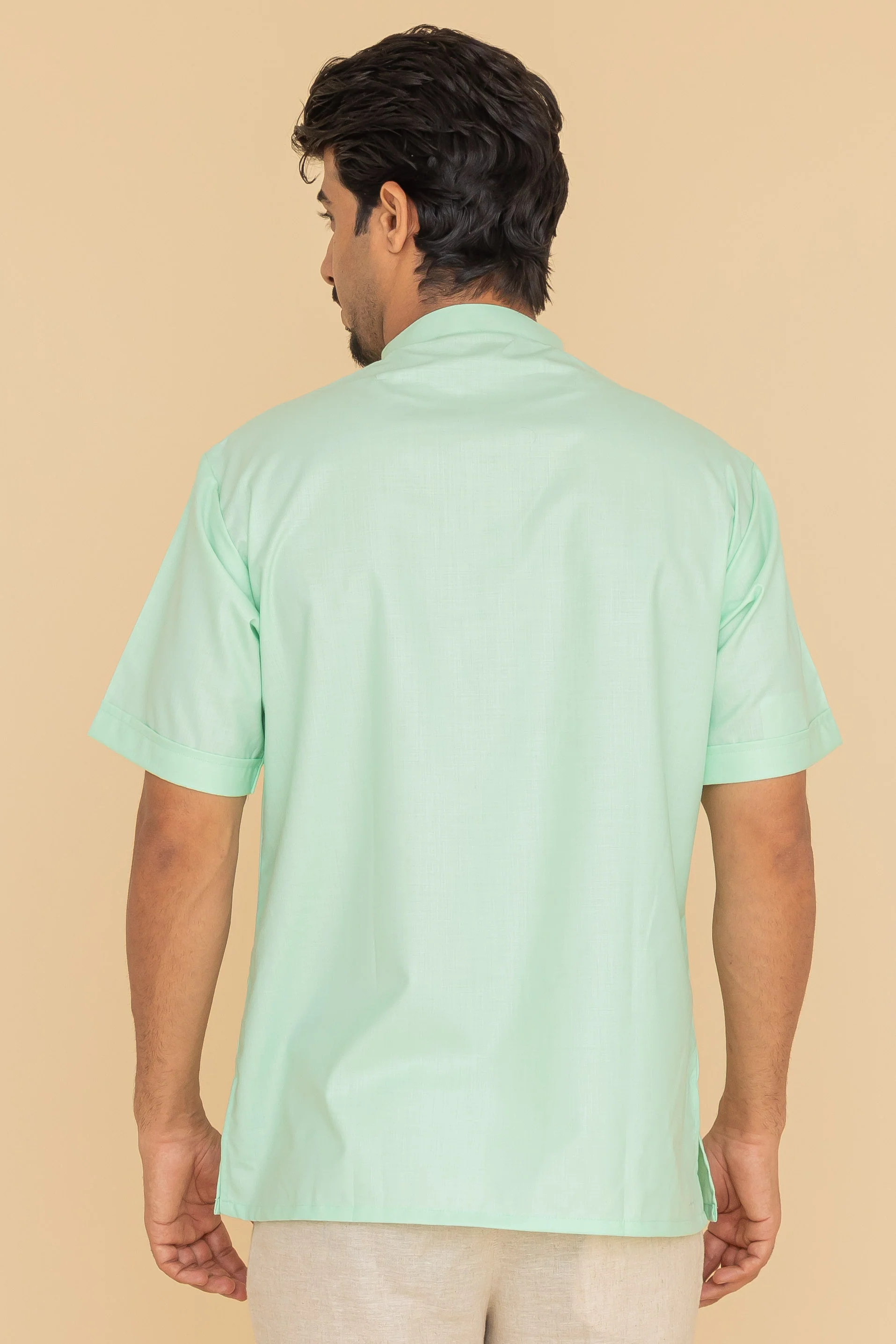 MLS SHORT KURTA HALF SLEEVES