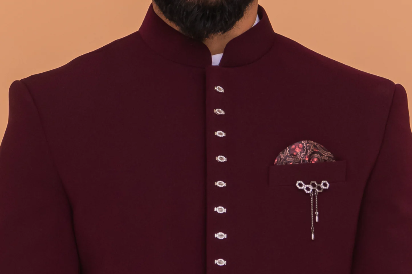 MLS PLAIN JODHPURI SUIT 2PC