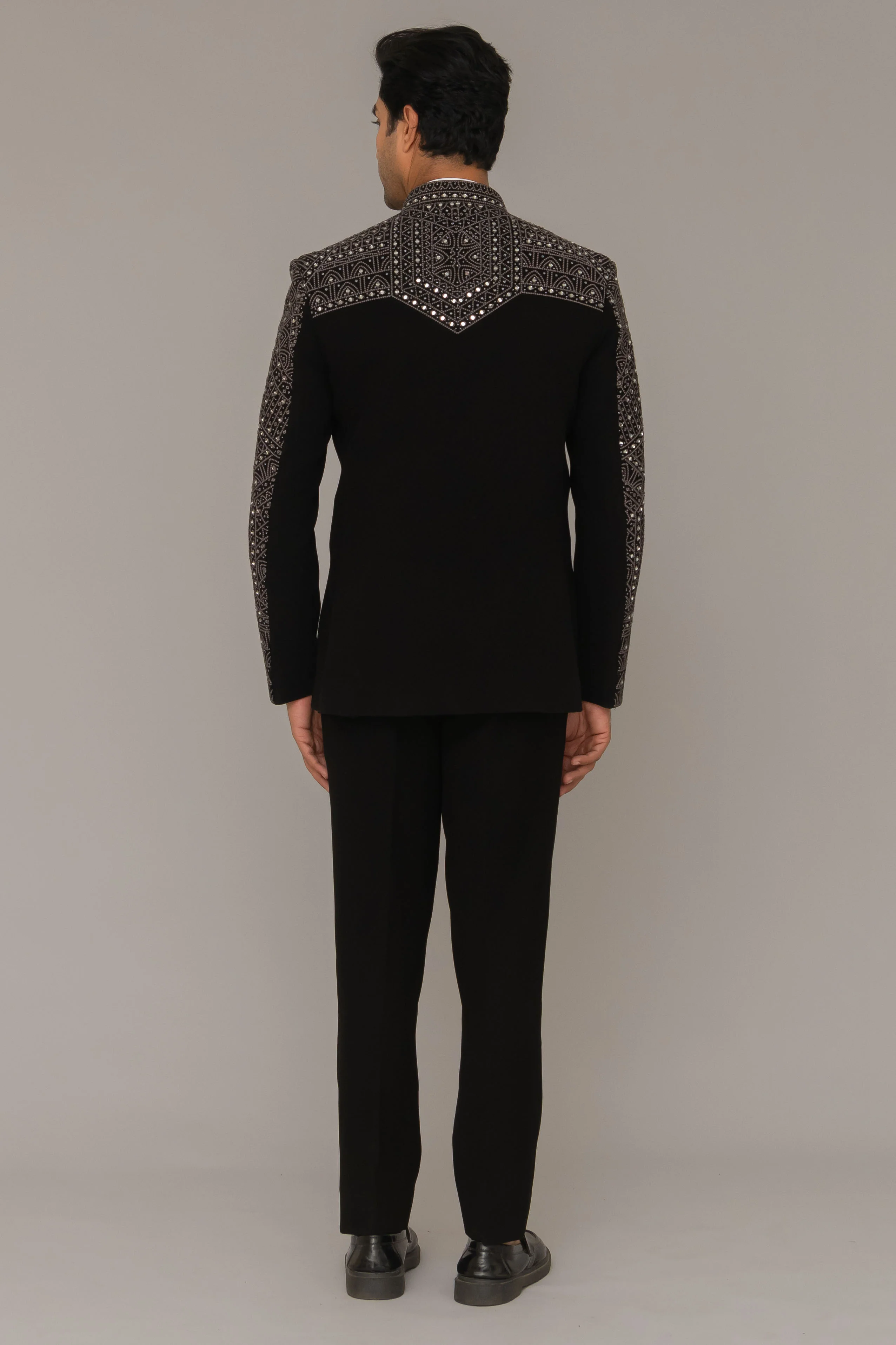 MLS EMBROIDERED JODHPURI SUIT