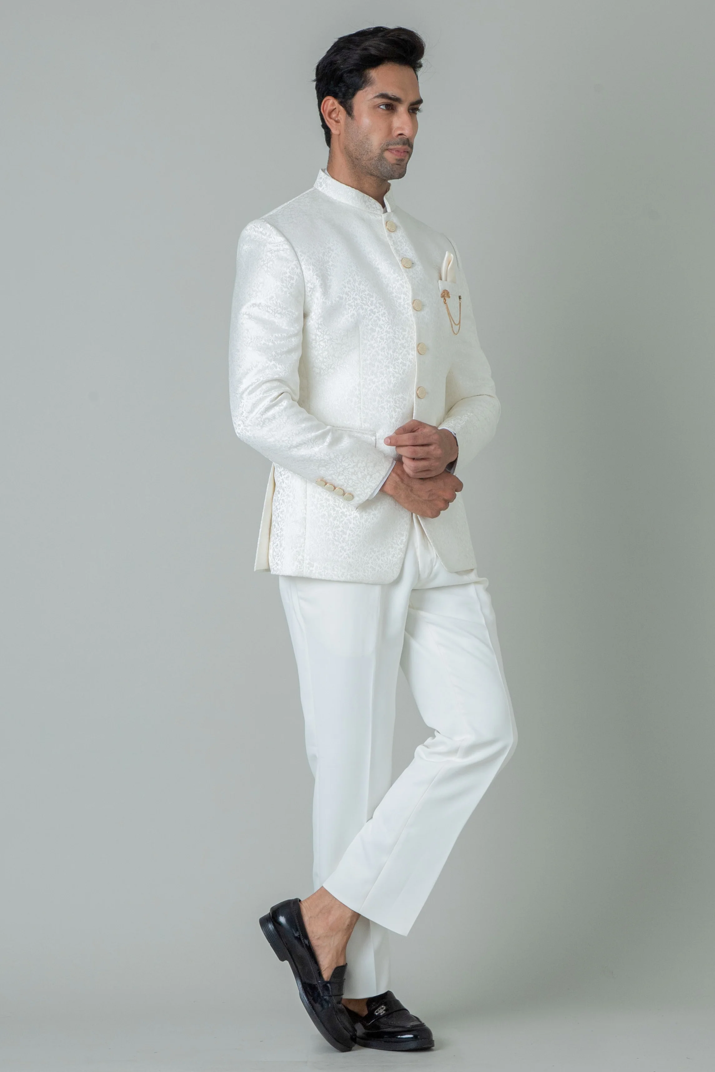 MLS PRINTED JODHPURI SUIT