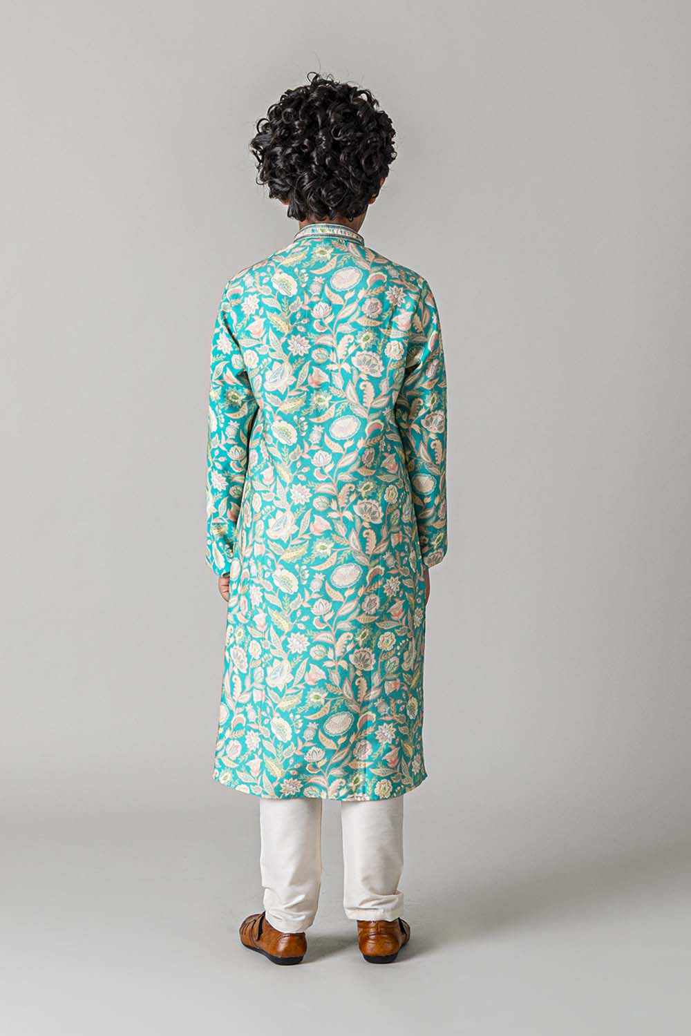 MLS KIDS PRINTED KURTA PAJAMA