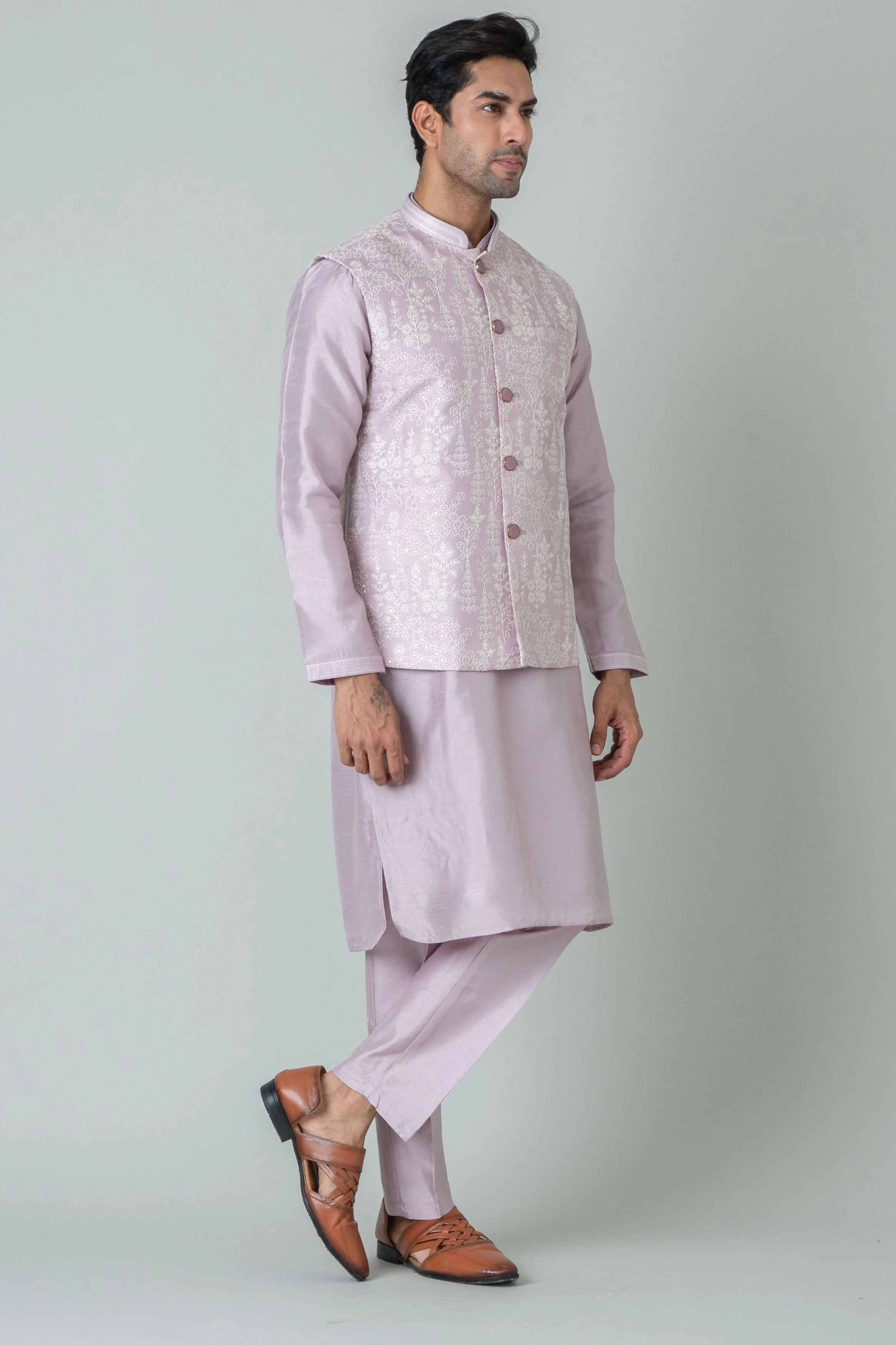 MLS KURTA JAWAHAR SET