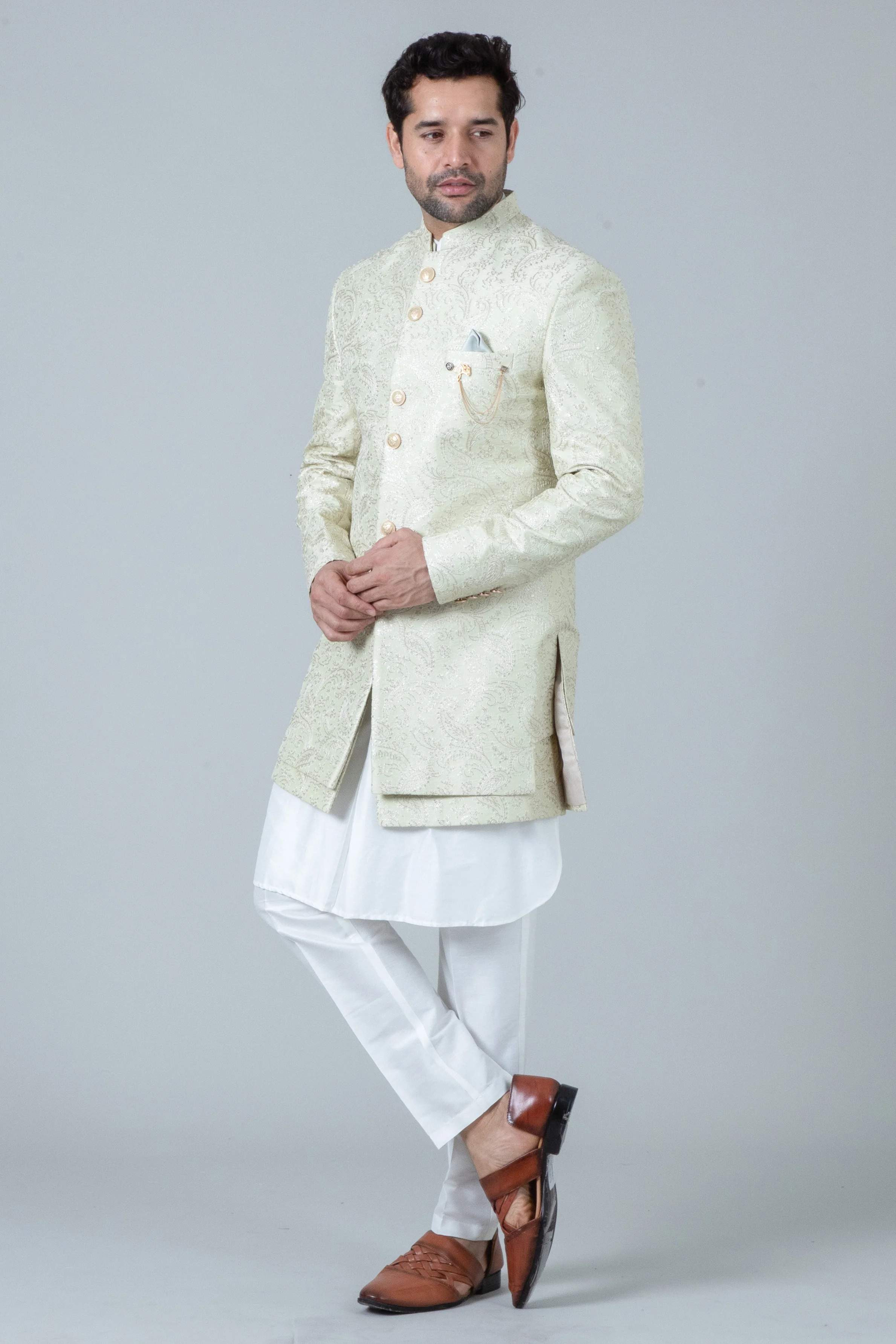 MLS INDO WESTERN 4PCS