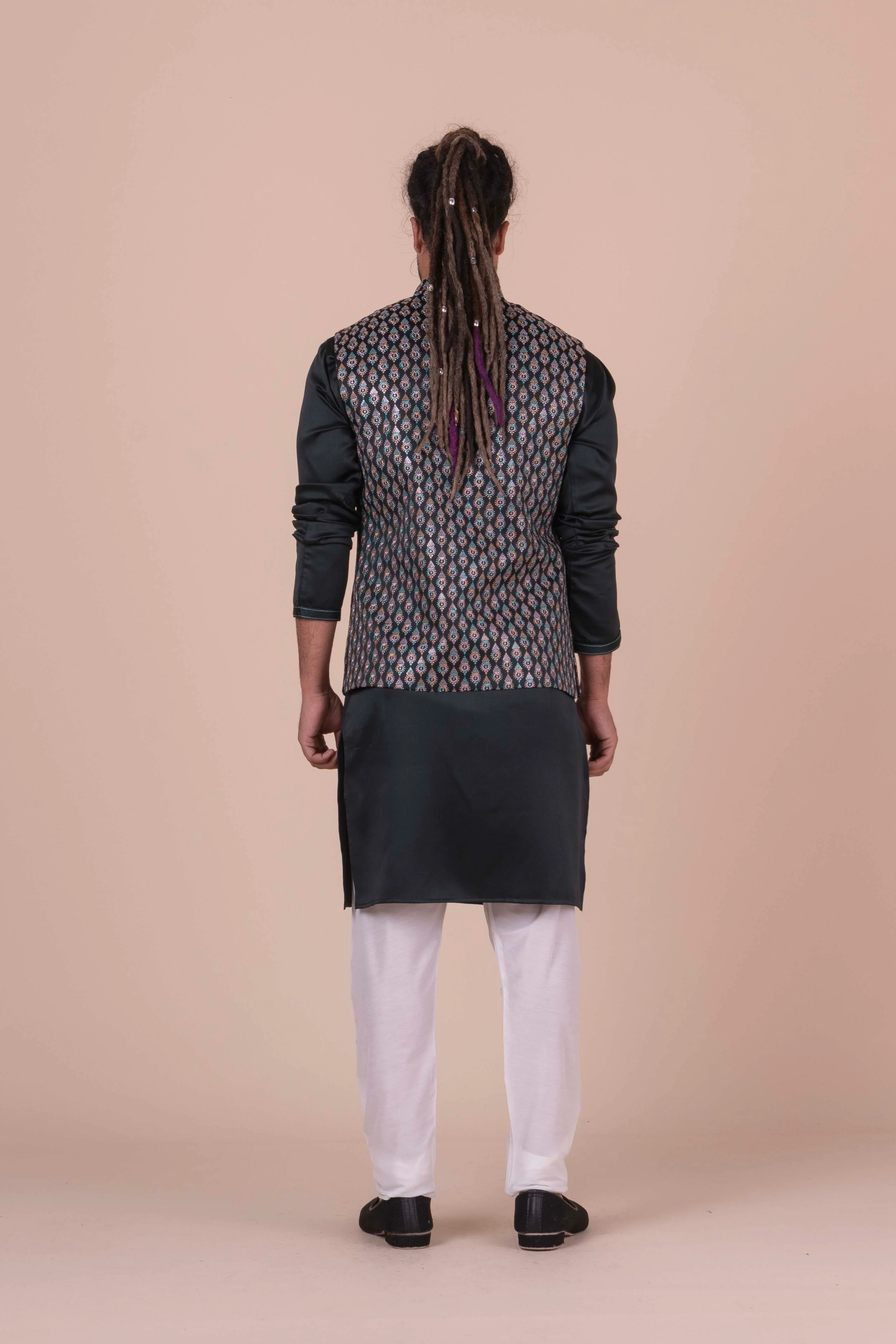 MLS KURTA JAWAHAR SET