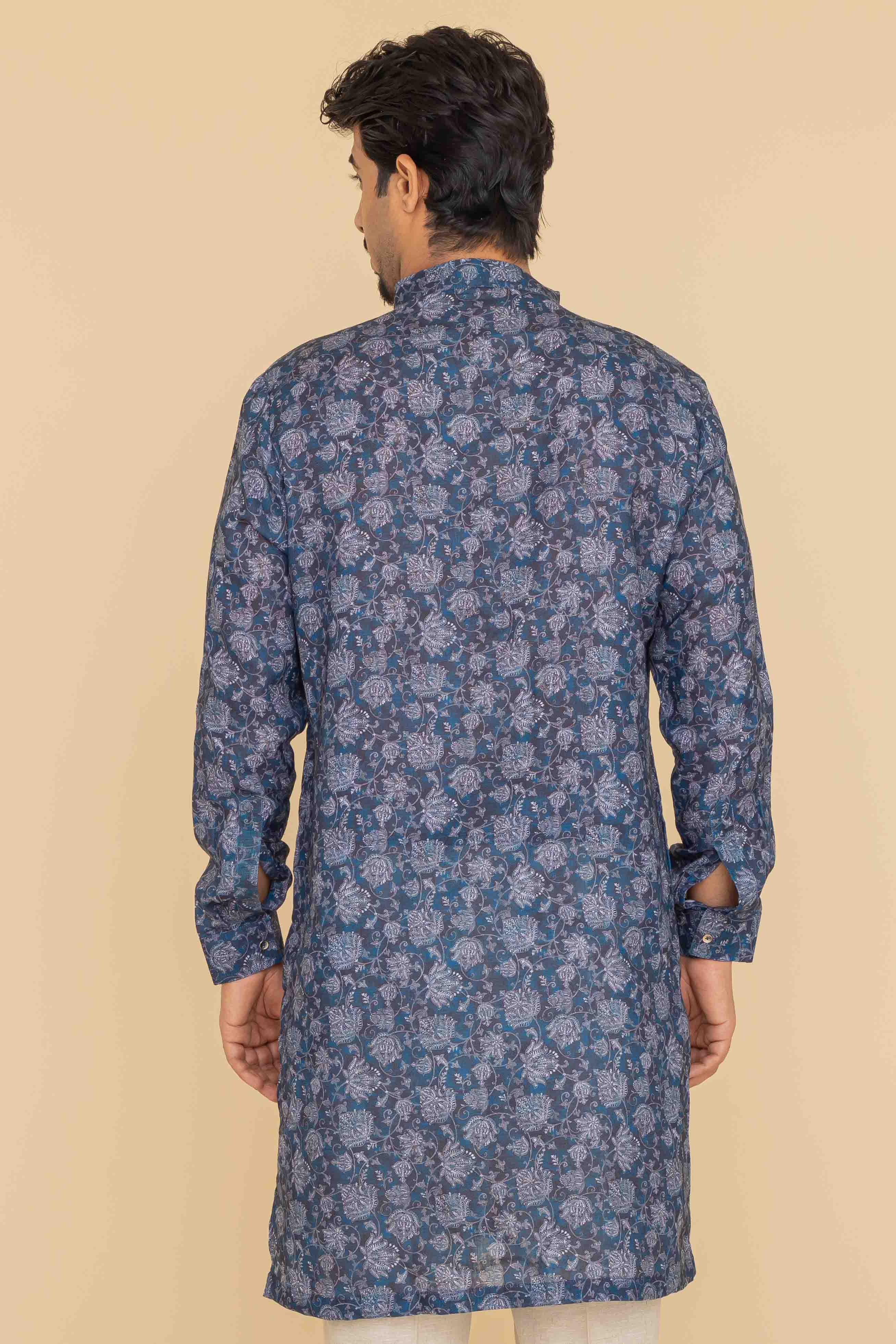MLS PRINTED KURTA PAJAMA