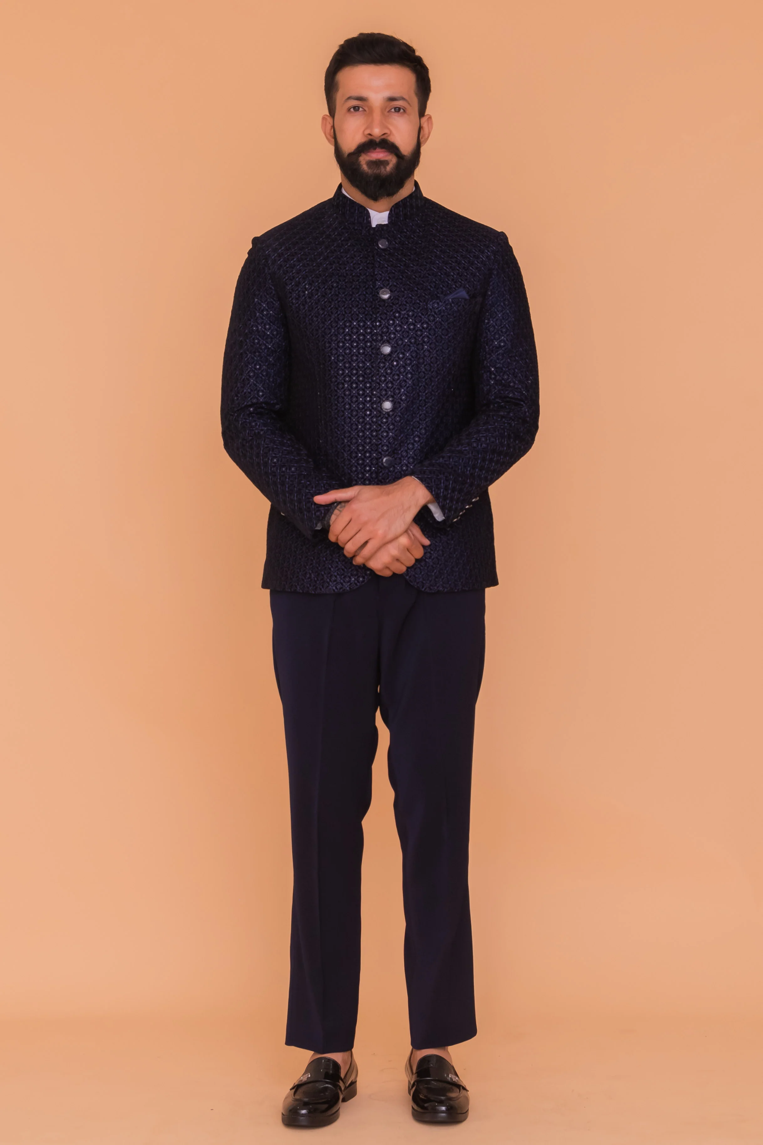 MLS VELVET JODHPURI SUIT