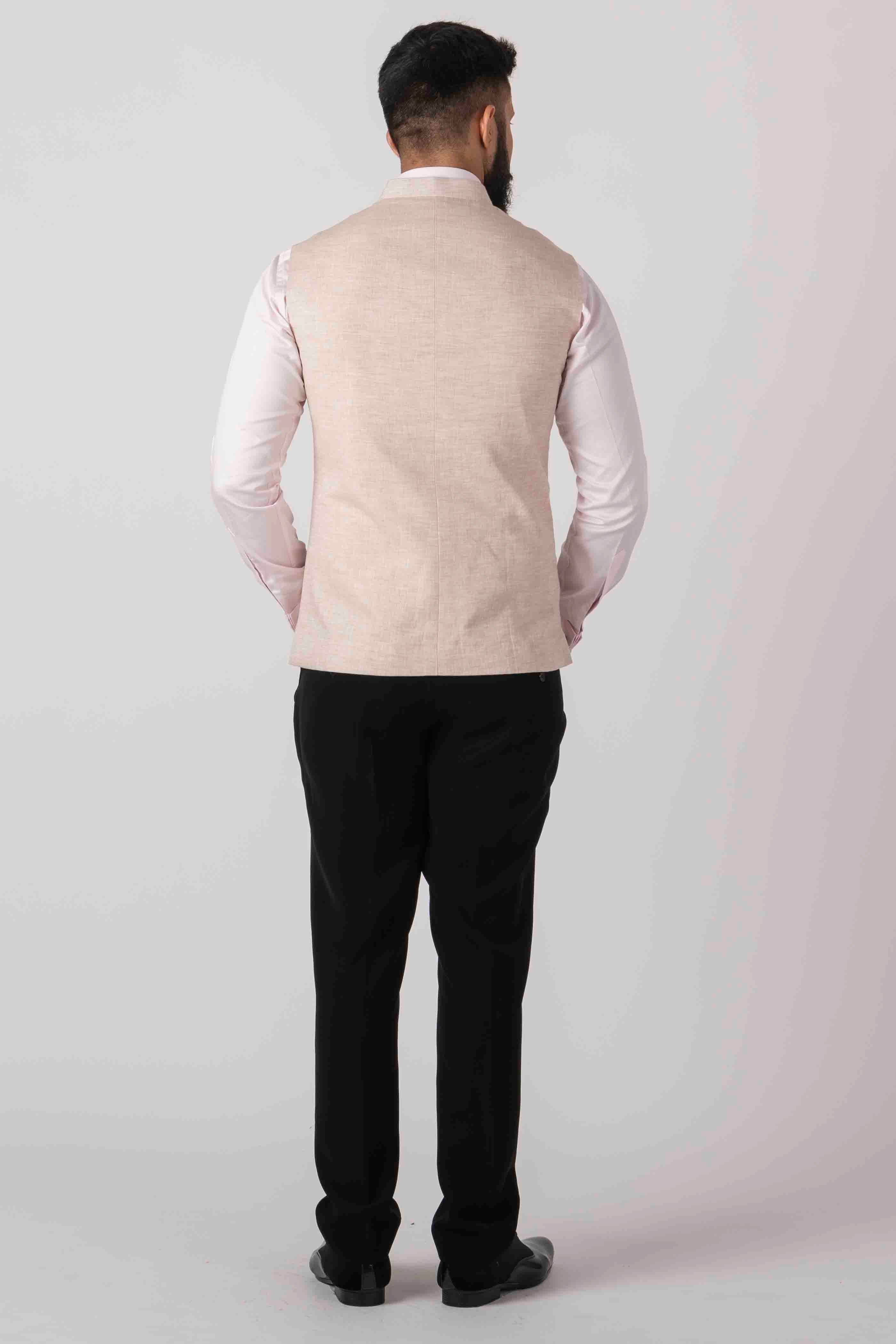MLS LINEN JAWAHAR JACKET