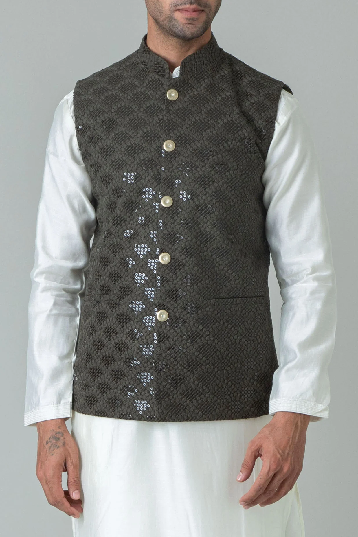 MLS EMBROIDERED JAWAHAR JACKET