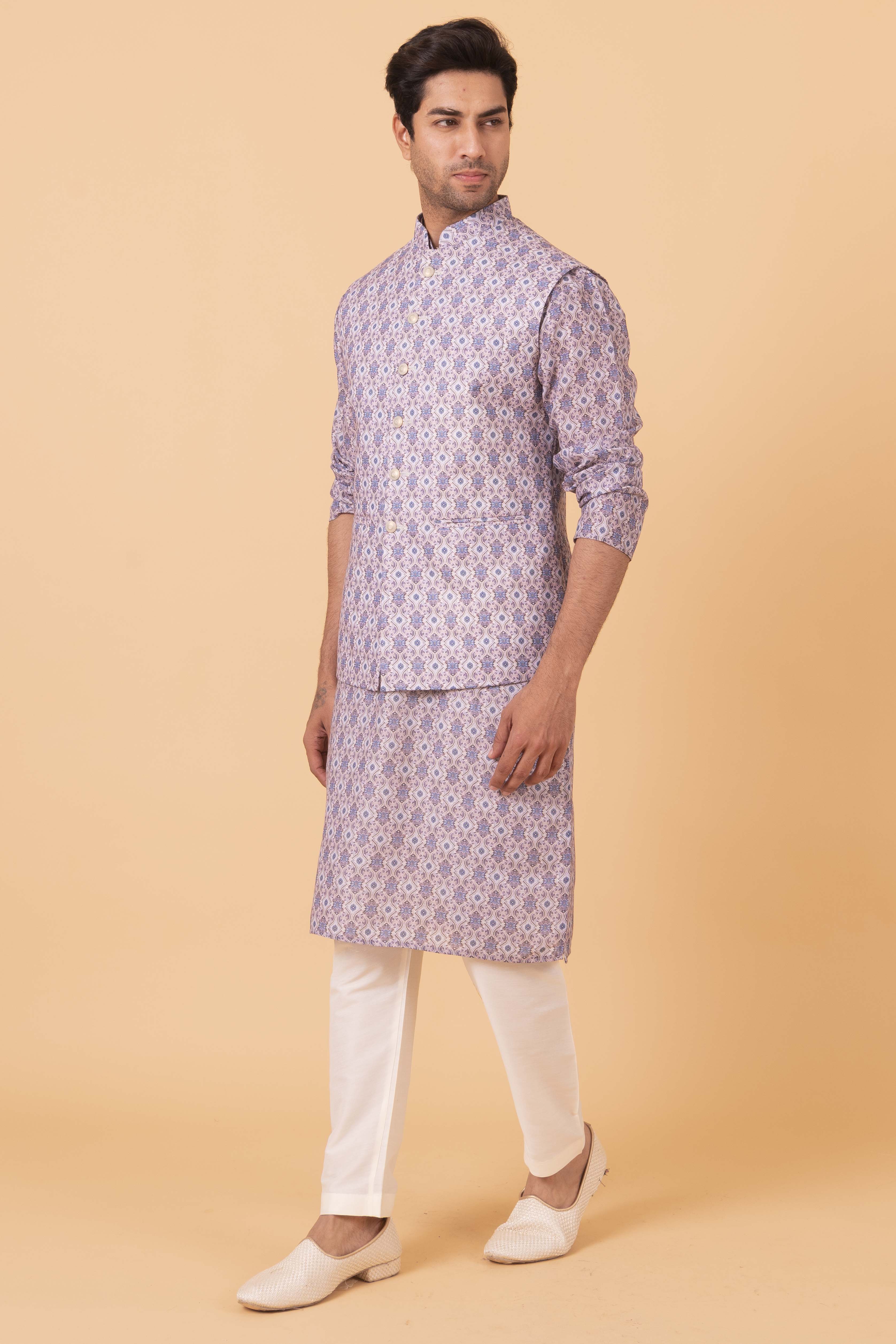 MLS KURTA JAWAHAR SET