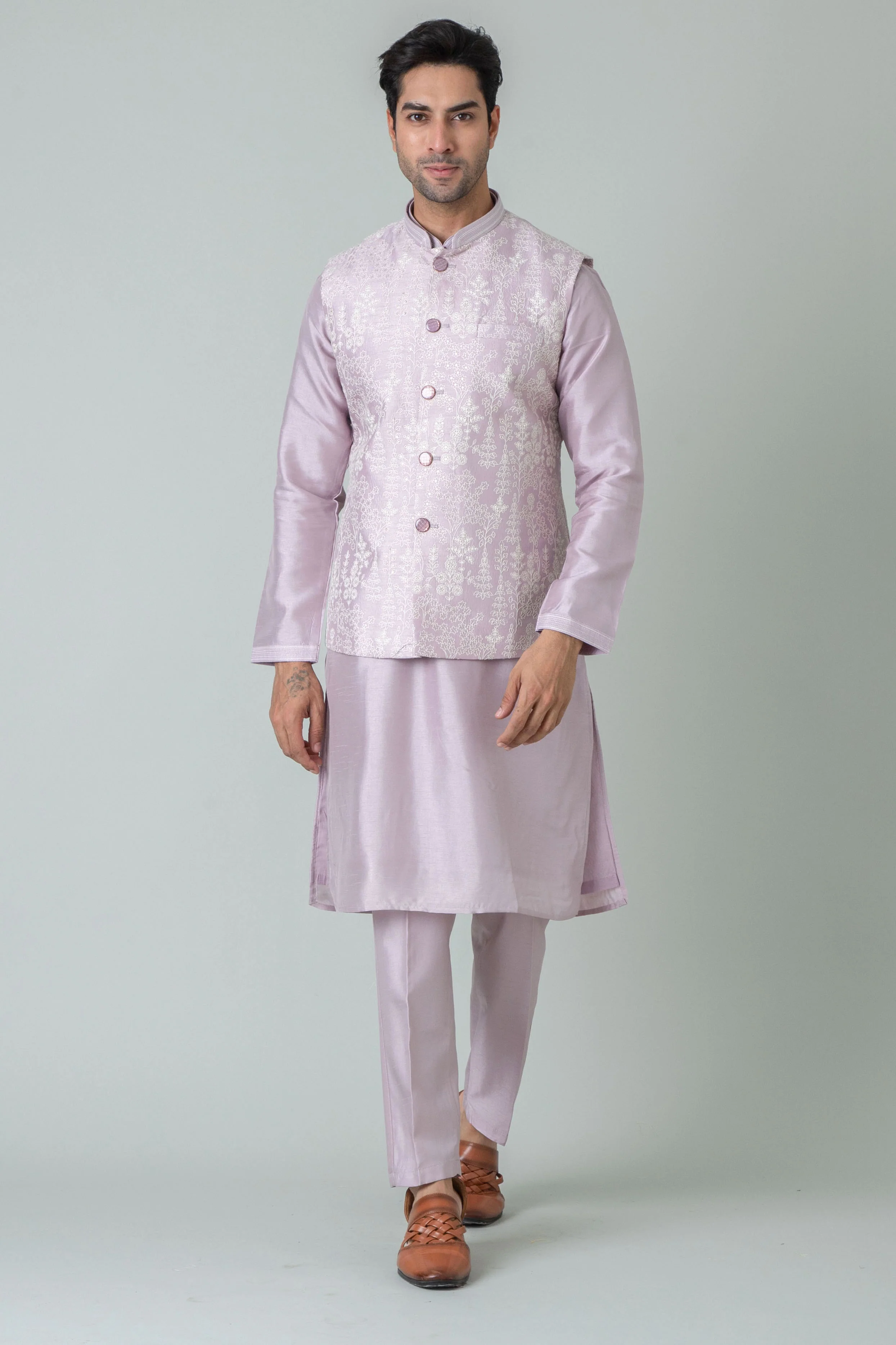 MLS KURTA JAWAHAR SET
