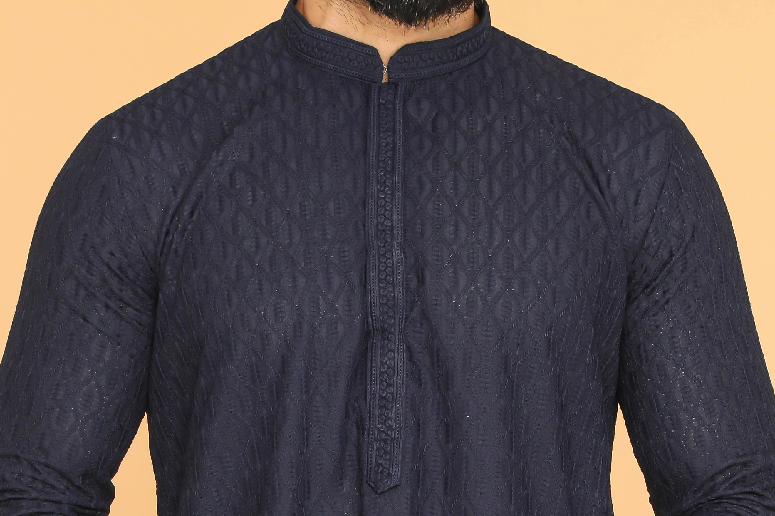 MLS CHIKANKARI KURTA PAJAMA