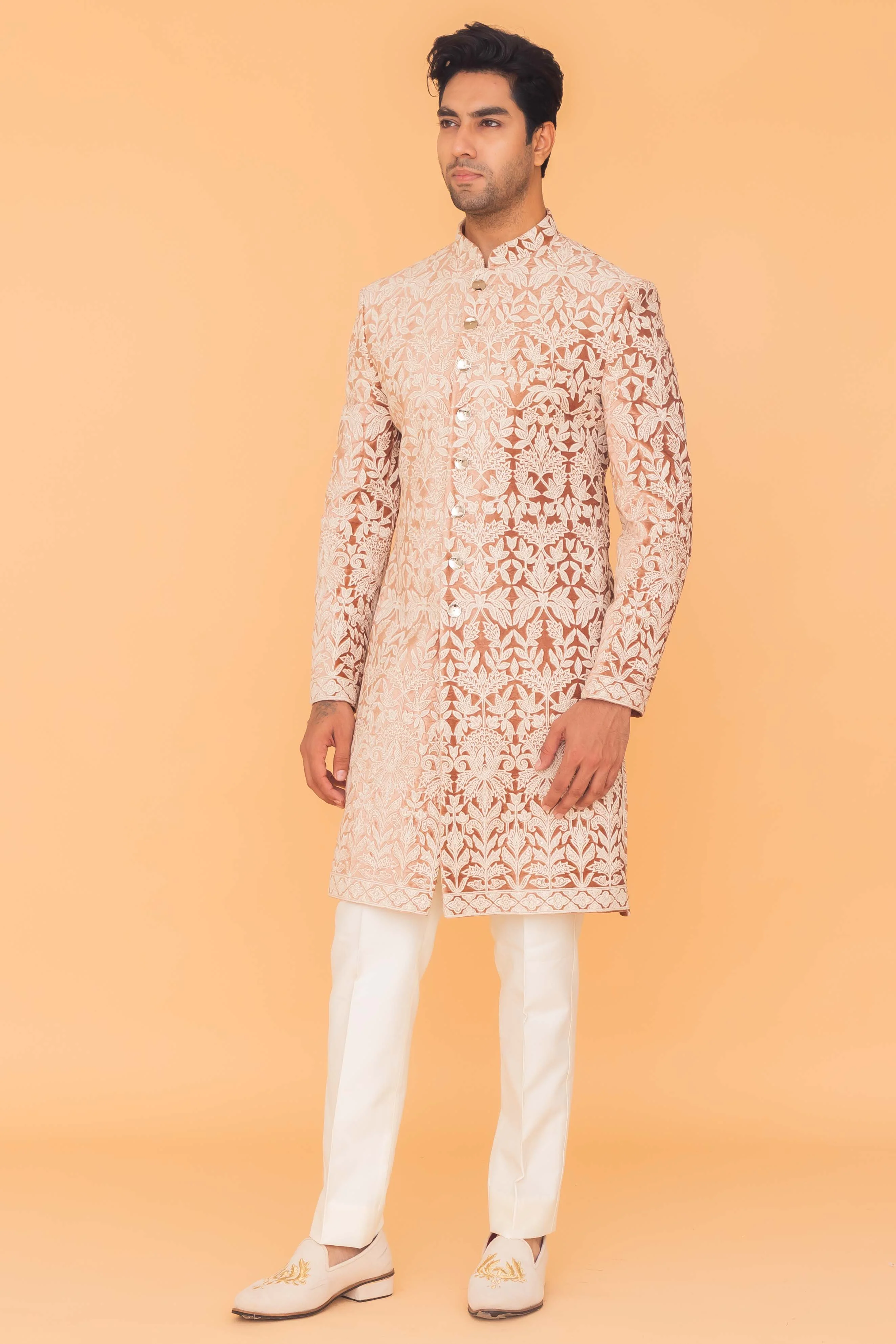 MLS VELVET INDO WESTERN 1PCS