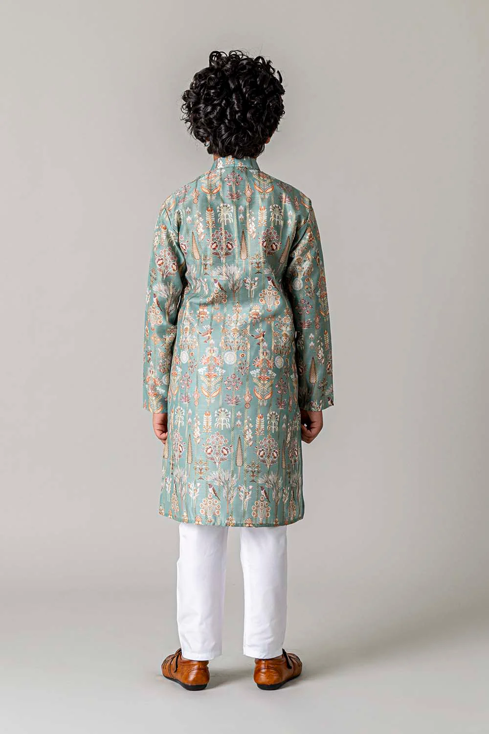 MLS KIDS PRINTED KURTA PAJAMA