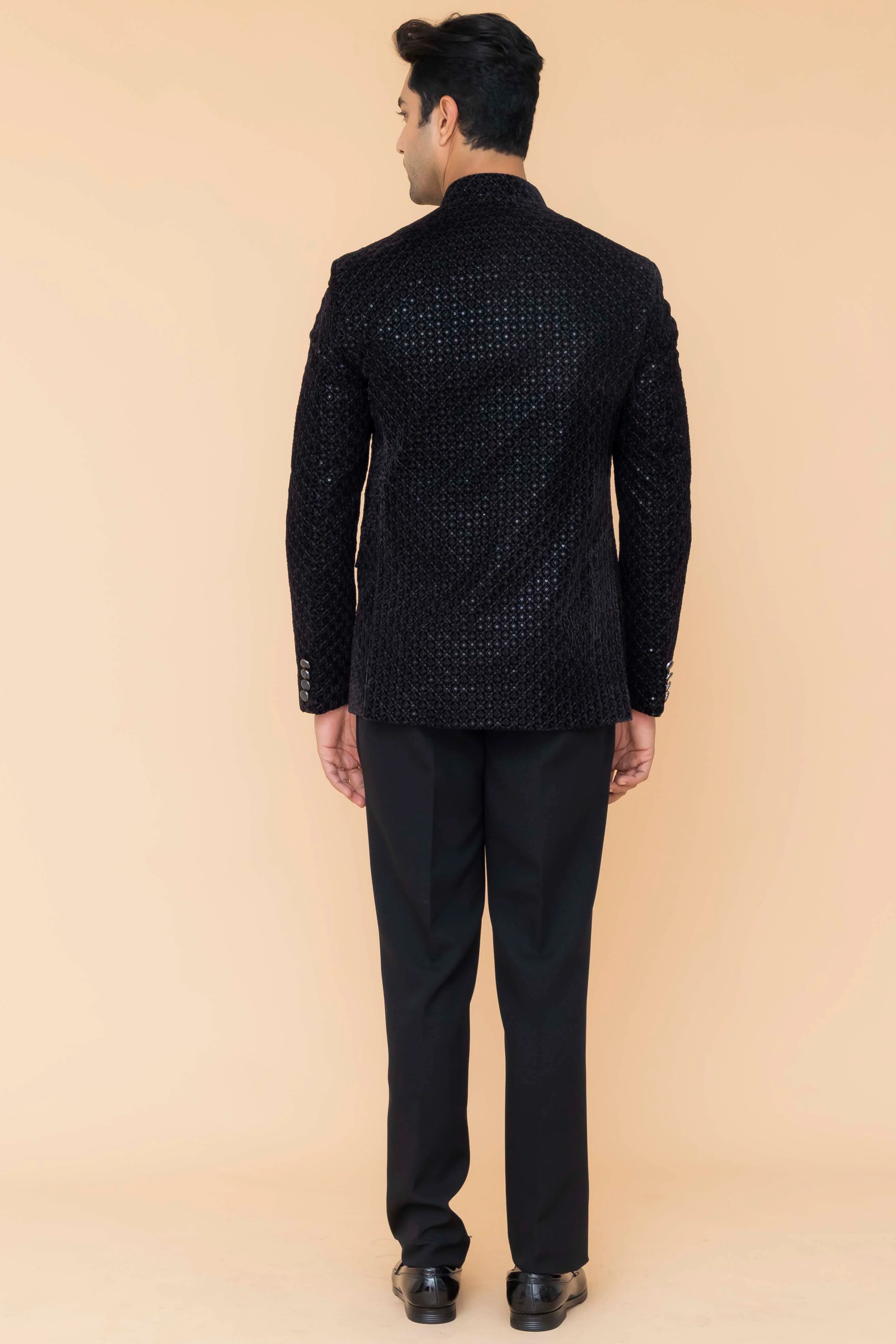 MLS VELVET JODHPURI SUIT