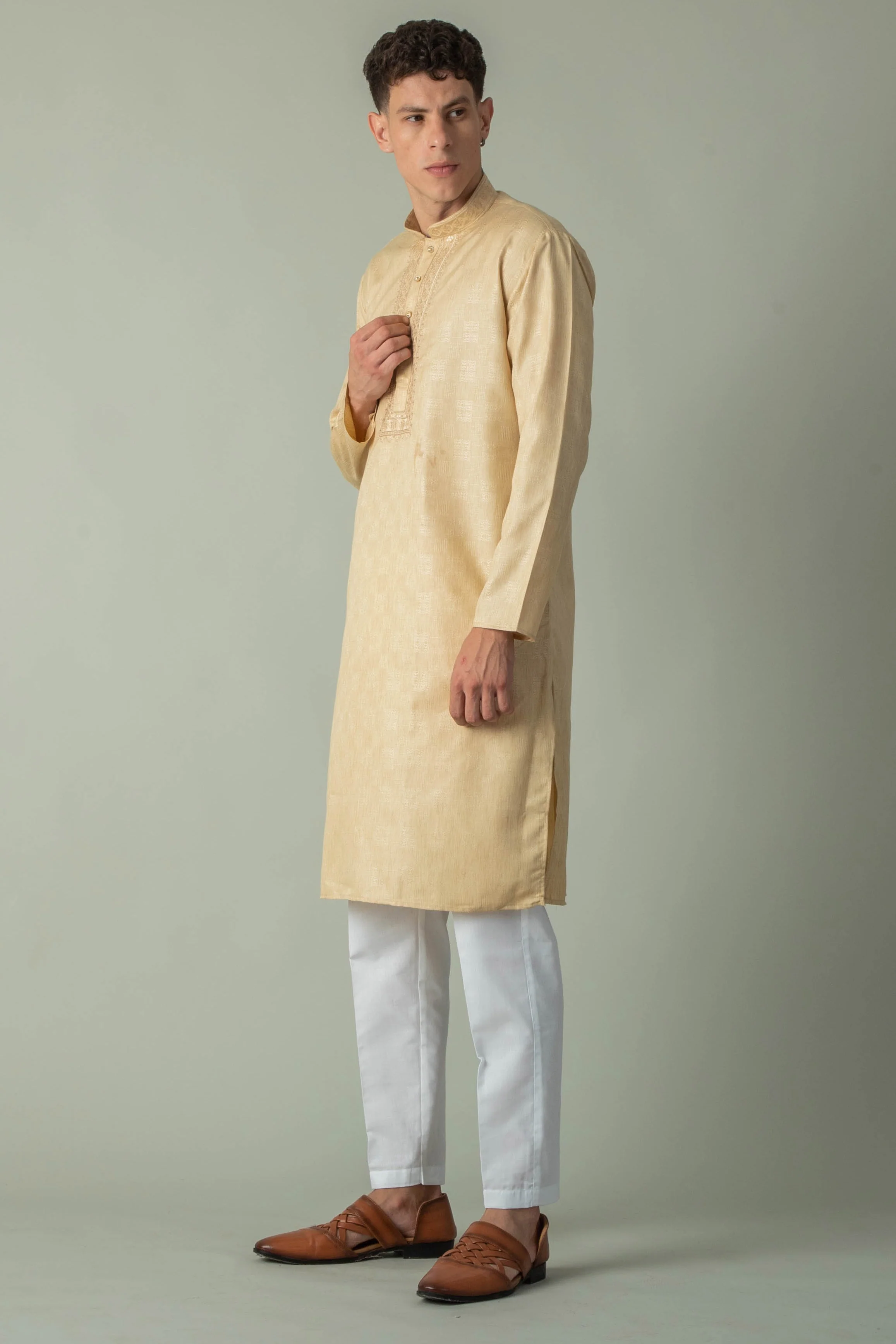 MLS COTTON KURTA PAJAMA