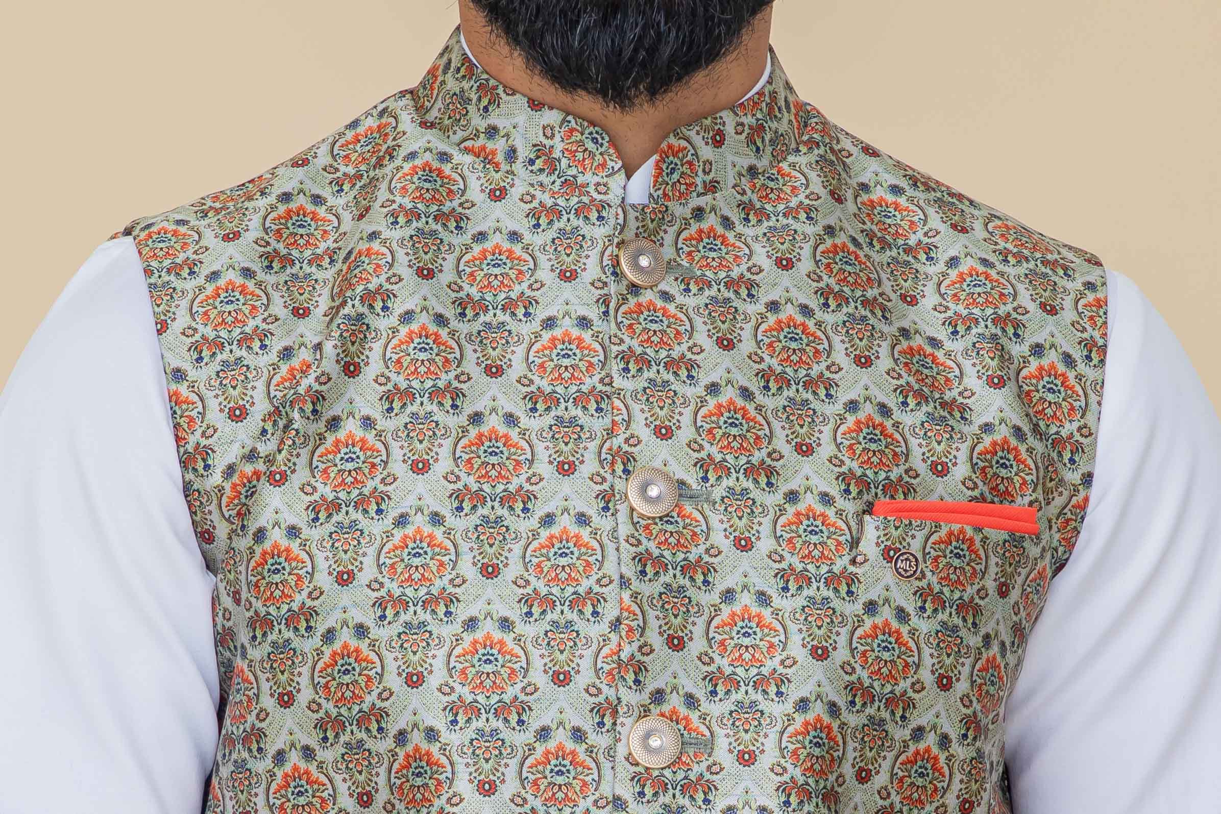 MLS PRINT JAWAHAR JACKET