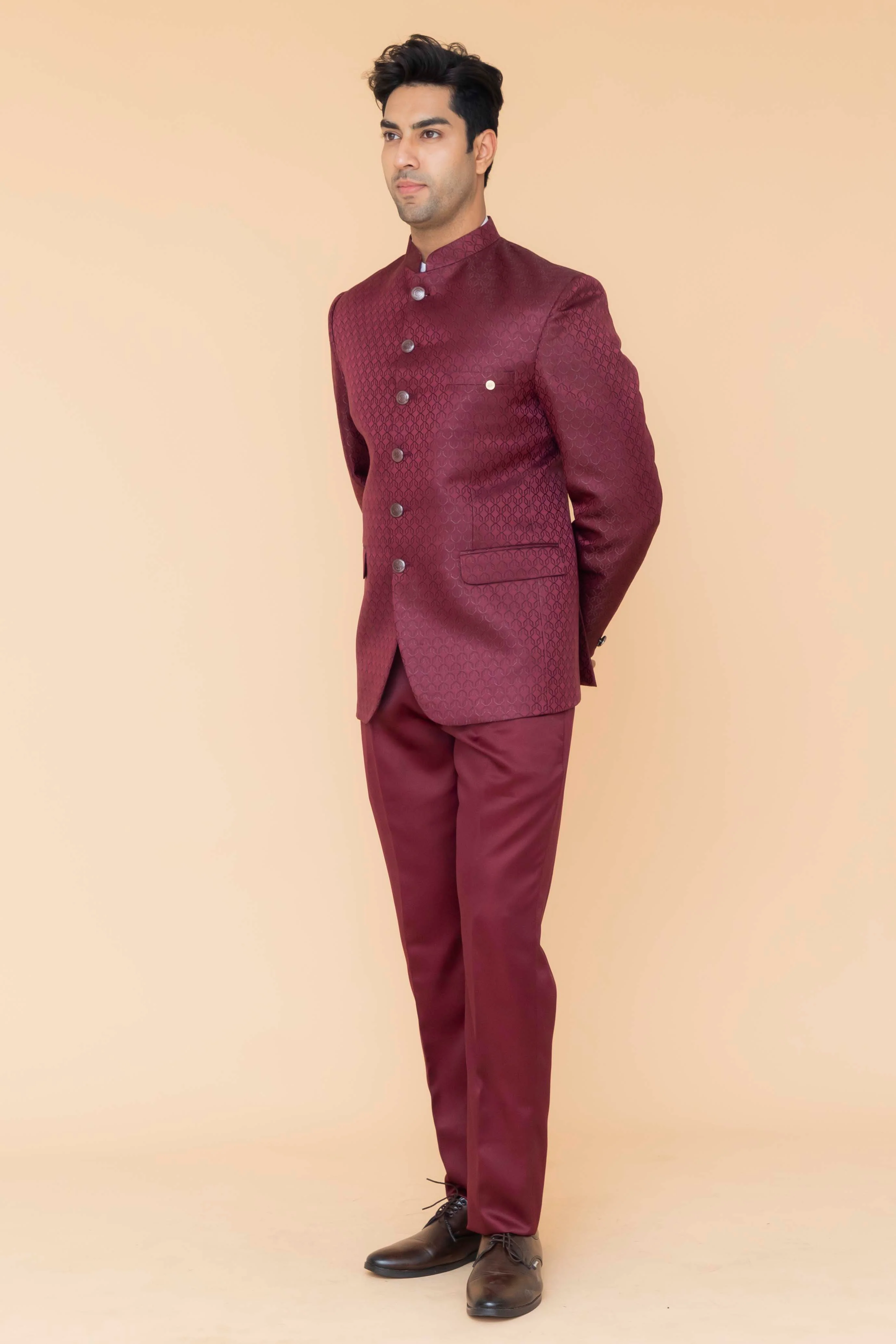 MLS PRINTED JODHPURI SUIT