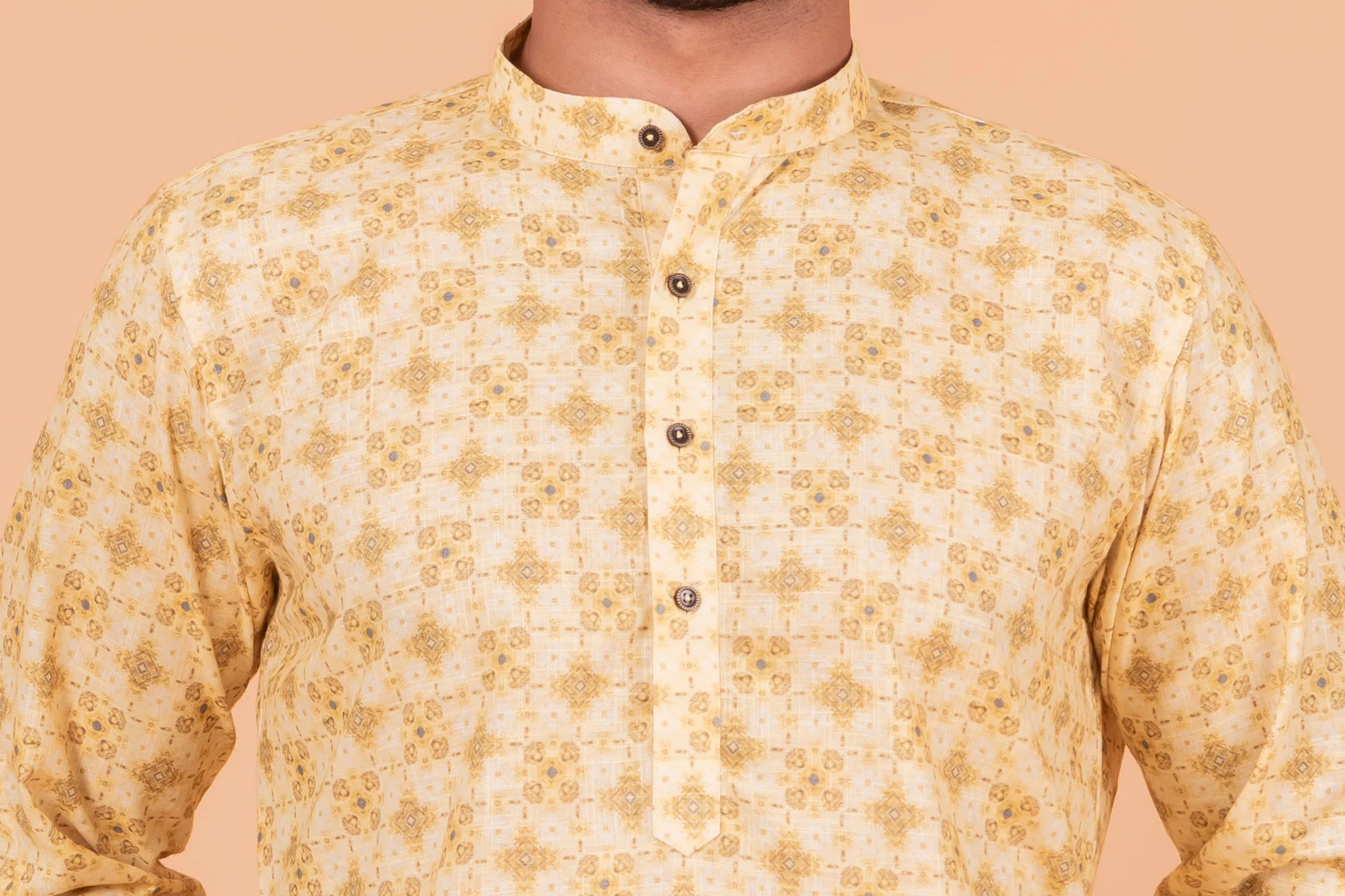 MLS COTTON KURTA (MID LENGTH)