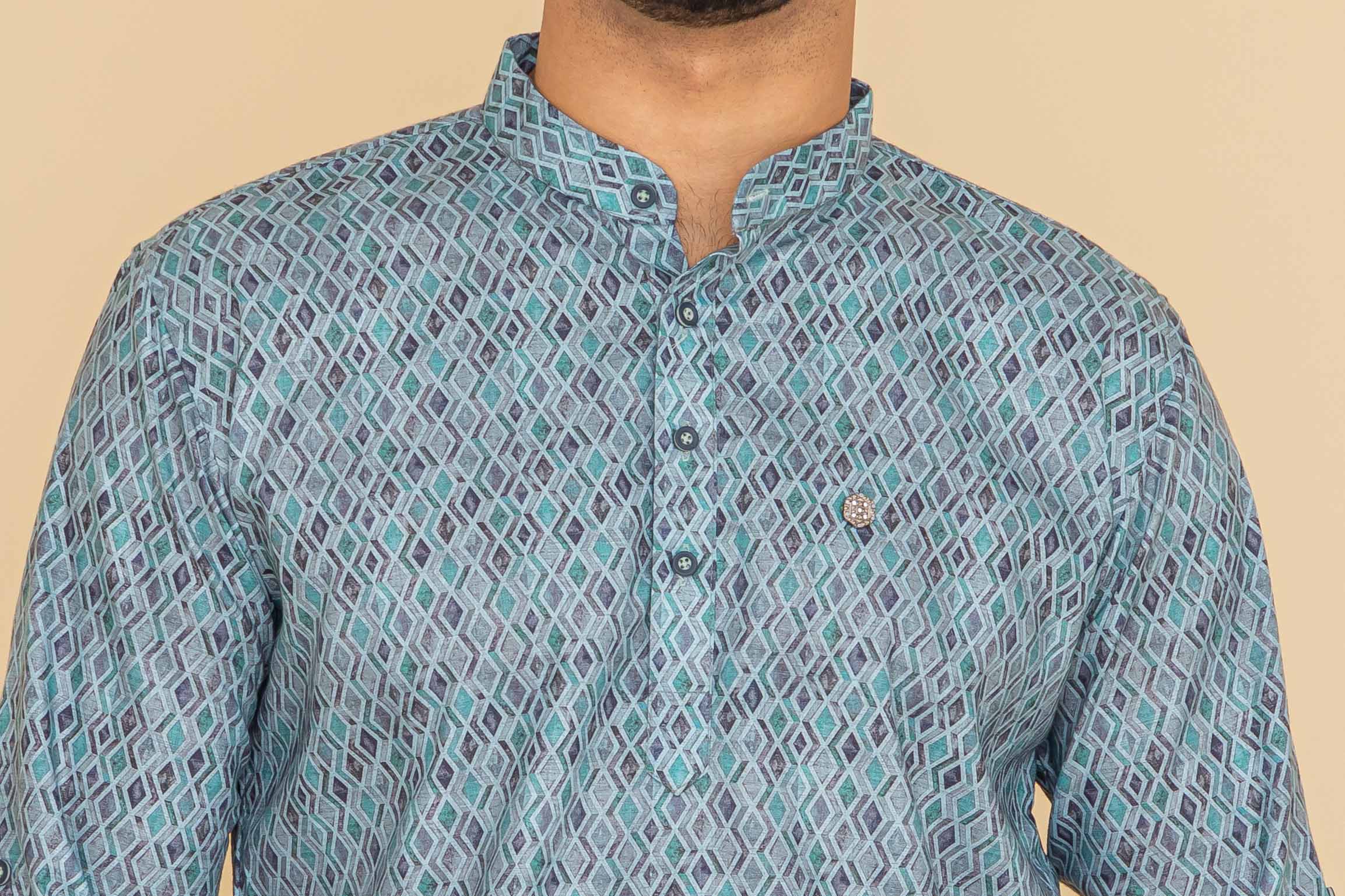 MLS SHORT KURTA FULL SLEEVES