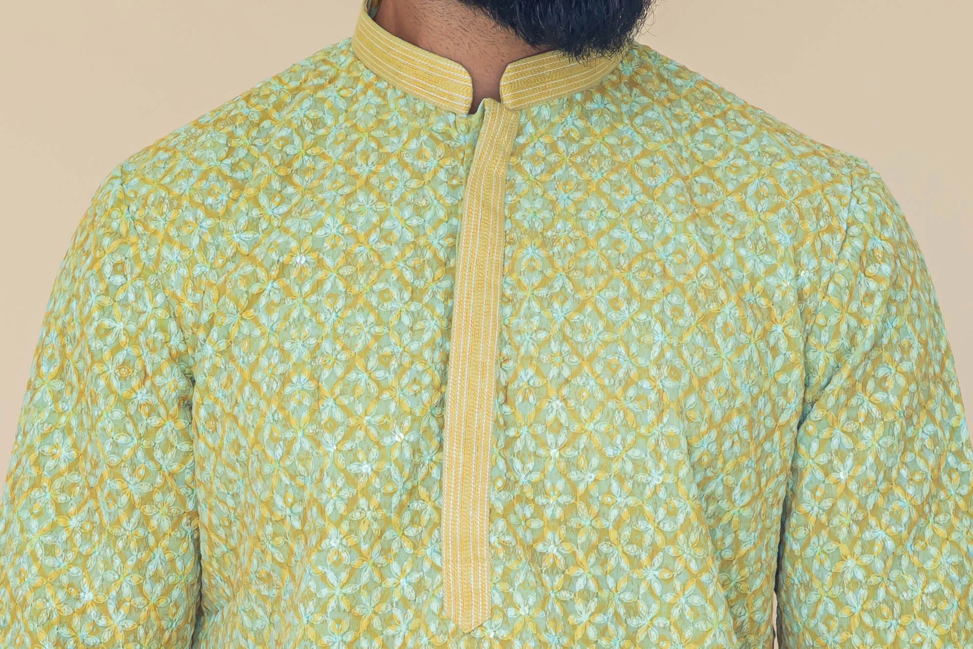 MLS PRINTED KURTA PAJAMA