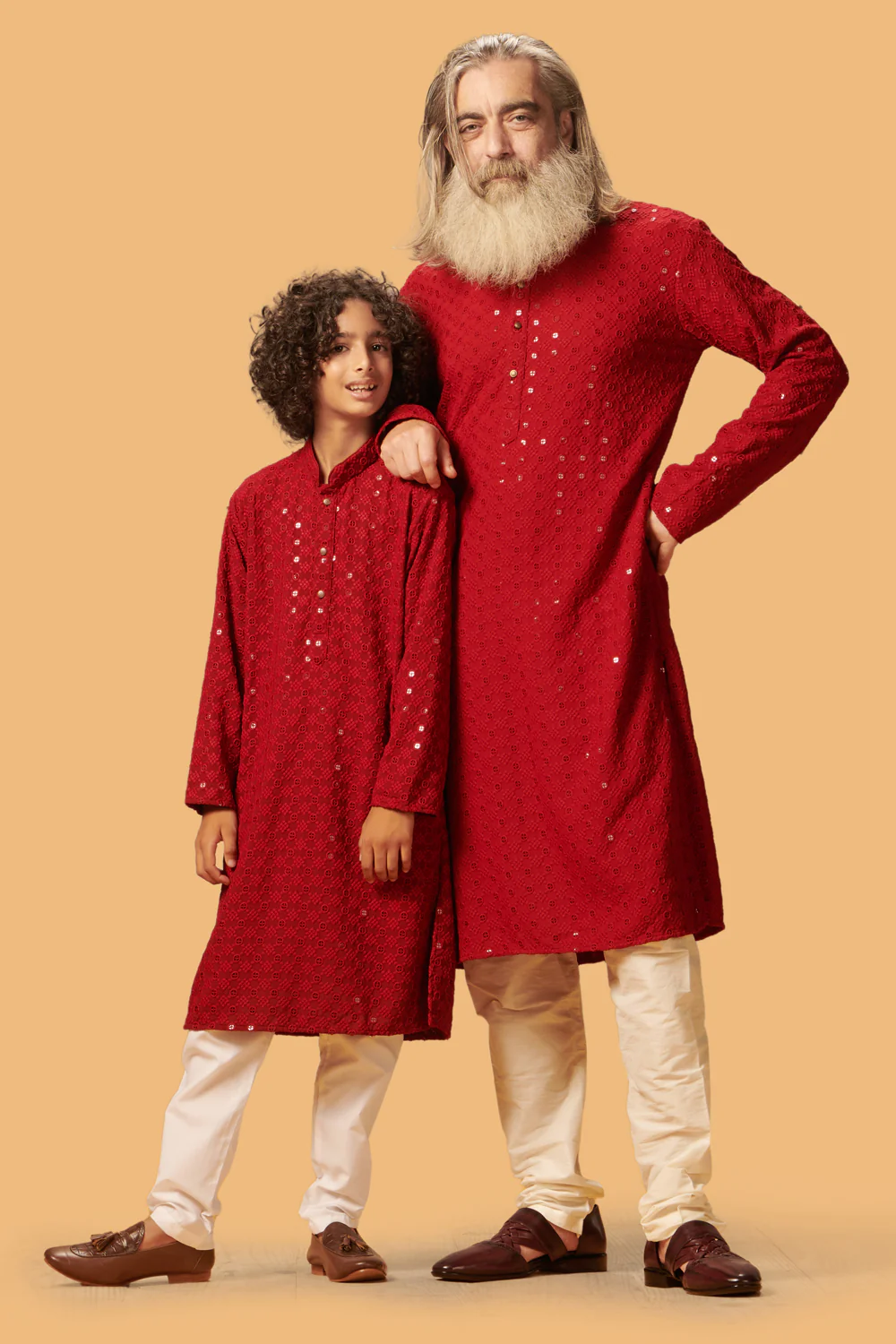 MLS CHIKANKARI KURTA PAJAMA
