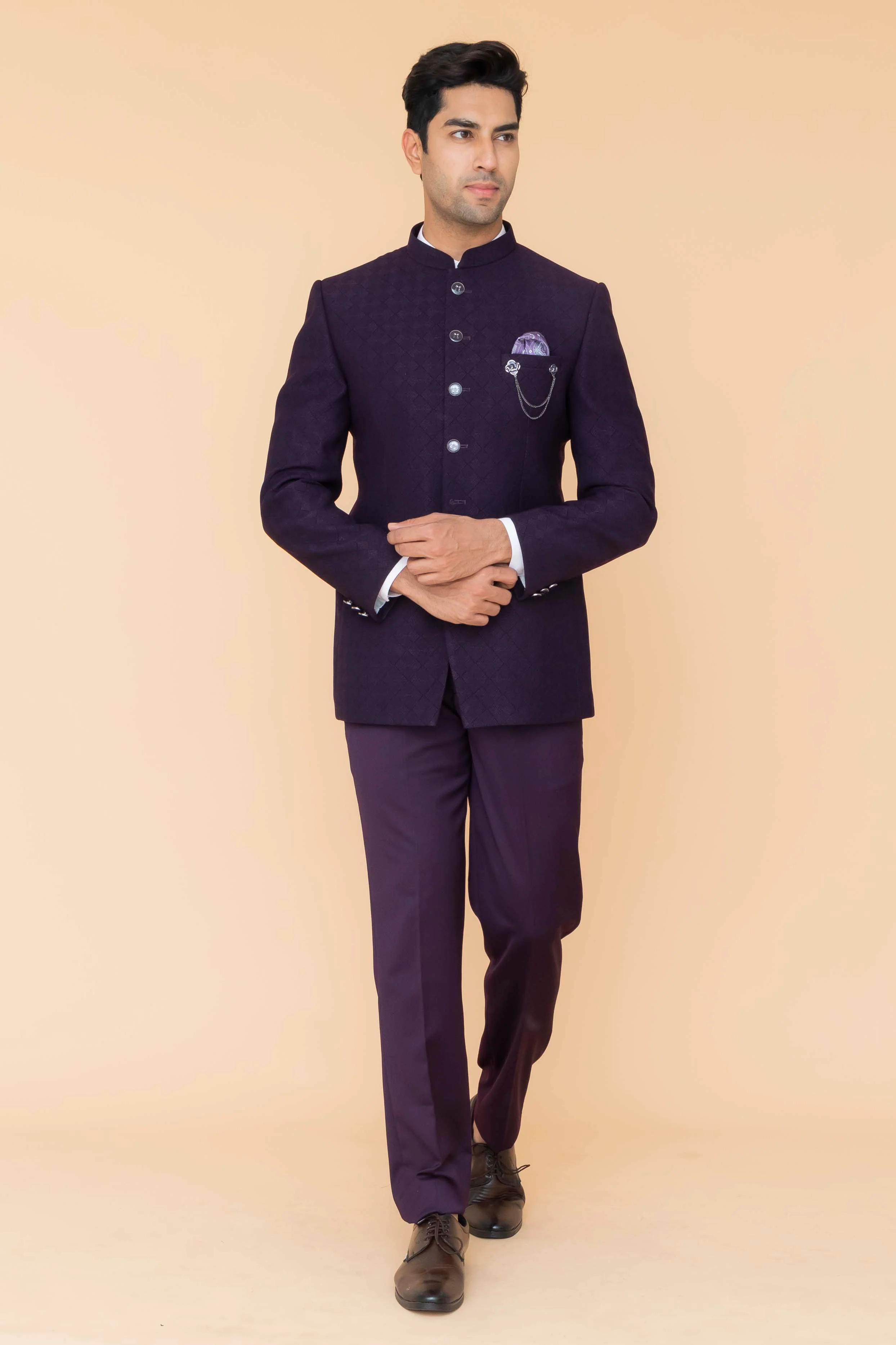 MLS PRINTED JODHPURI SUIT