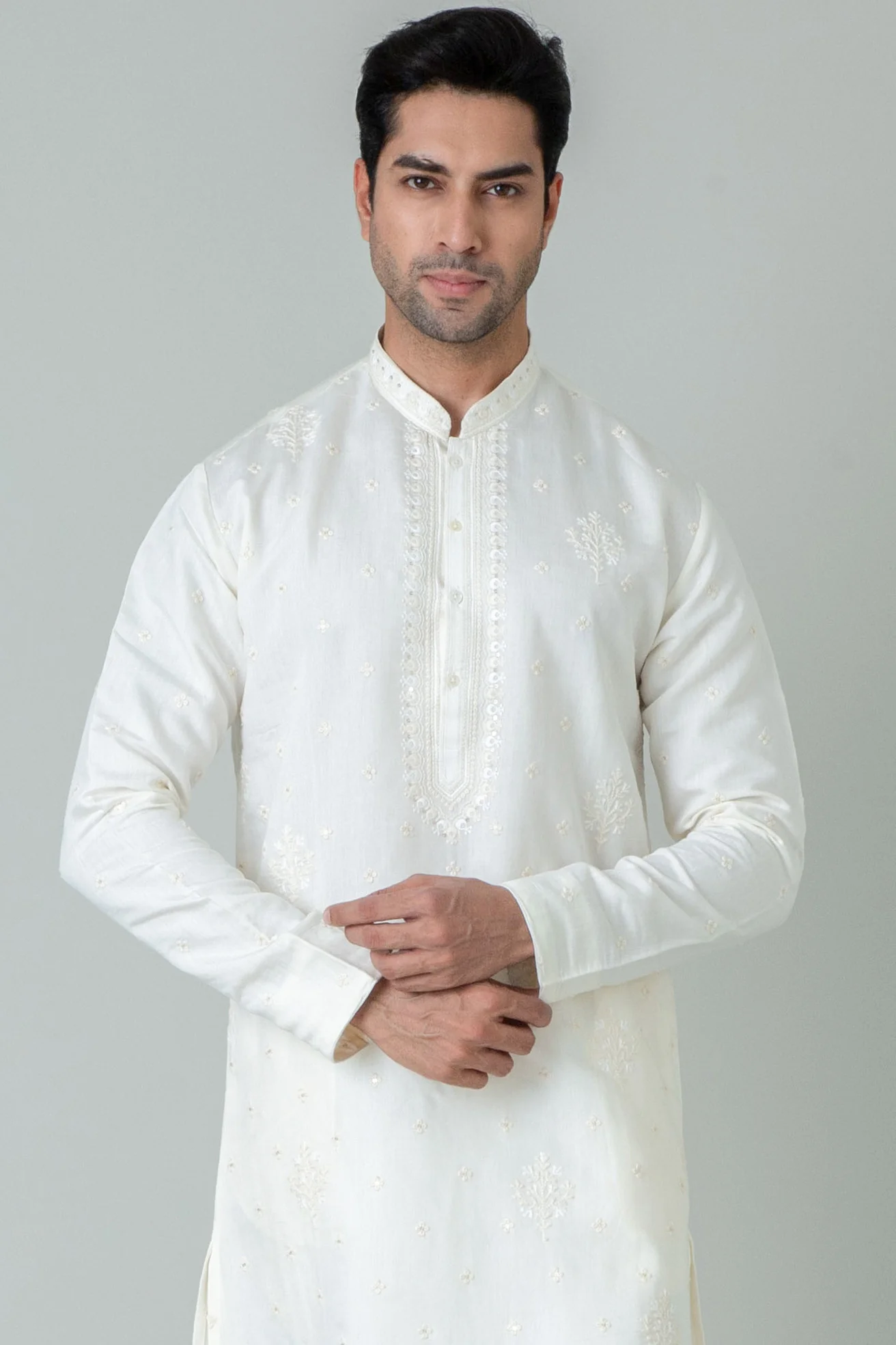 MLS KURTA PAJAMA WITH STOLE