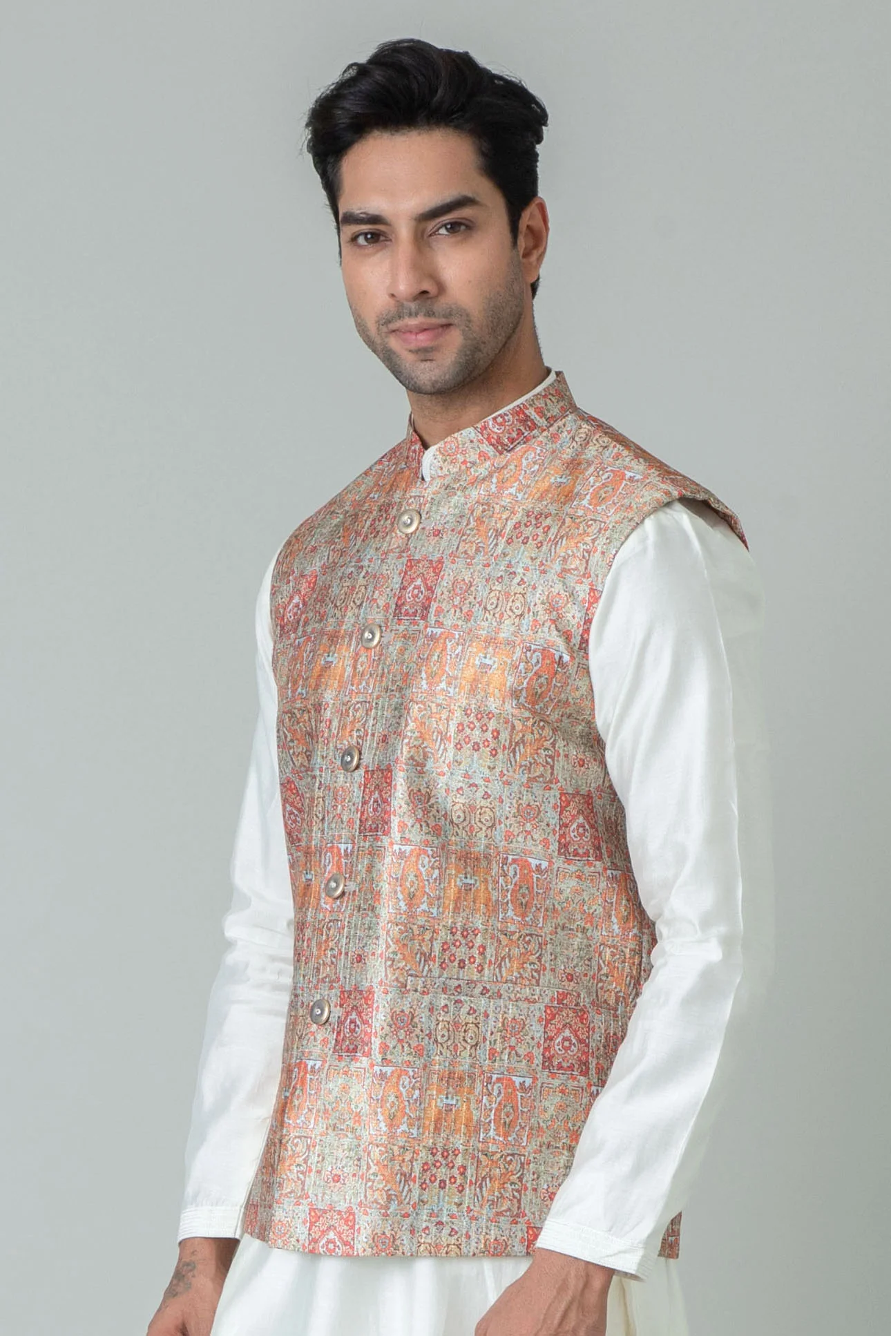 MLS PRINTED JAWAHAR JACKET