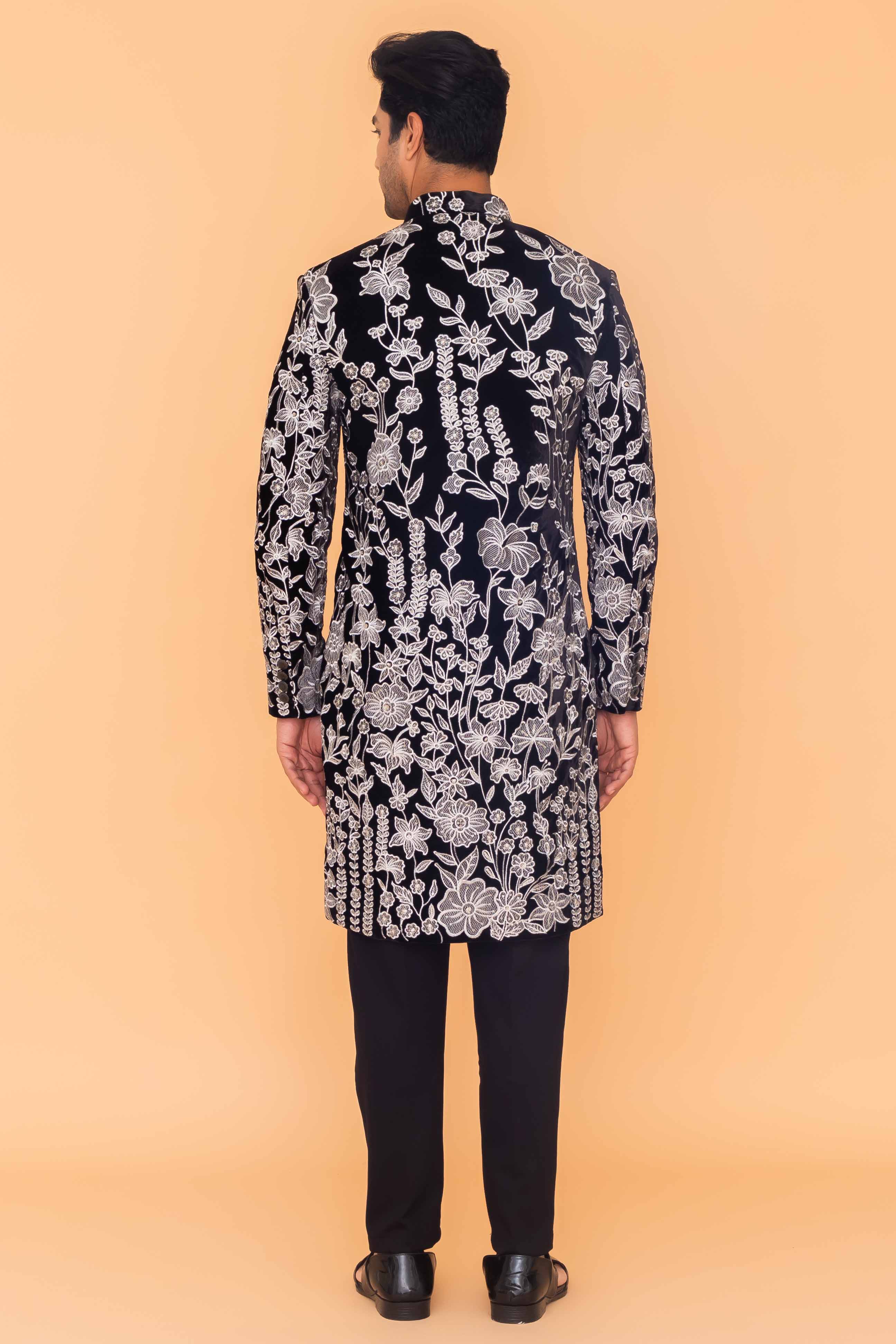 MLS VELVET INDO WESTERN 1PCS